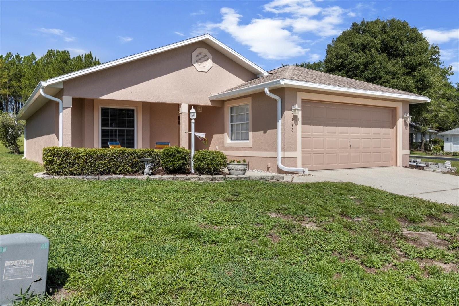 Nestled in the charming neighborhood of Forest Ridge in Hernando, this gorgeous home is a true gem waiting to be discovered. 2 bedrooms, 2 bathrooms, 2 car garage and luxury vinyl flooring throughout the home.
The kitchen features upgraded 2018 stainless appliances, a coffee bar and a breakfast area. The primary bedroom boasts a walk-in closet and beautiful en-suite bathroom with a double sink vanity, giving off a serene beachy vibe.
This remodeled home includes a new roof from 2017, solar blanket from 2018, and new windows installed in 2019 with a transferable warranty. For added convenience, a washer and dryer are located in the garage.
Outside, you'll appreciate the new garage door installed in 2024, new gutters in 2025, and a fresh coat of exterior paint also in 2025. The HOA covers various amenities such as a community pool, yard maintenance, exterior painting, mulching, sprinklers, roof maintenance, and internet.
Priced to sell, this house is ready to welcome you home. Don't miss the chance to make this property yours today! Call today to schedule a time to come see this home.