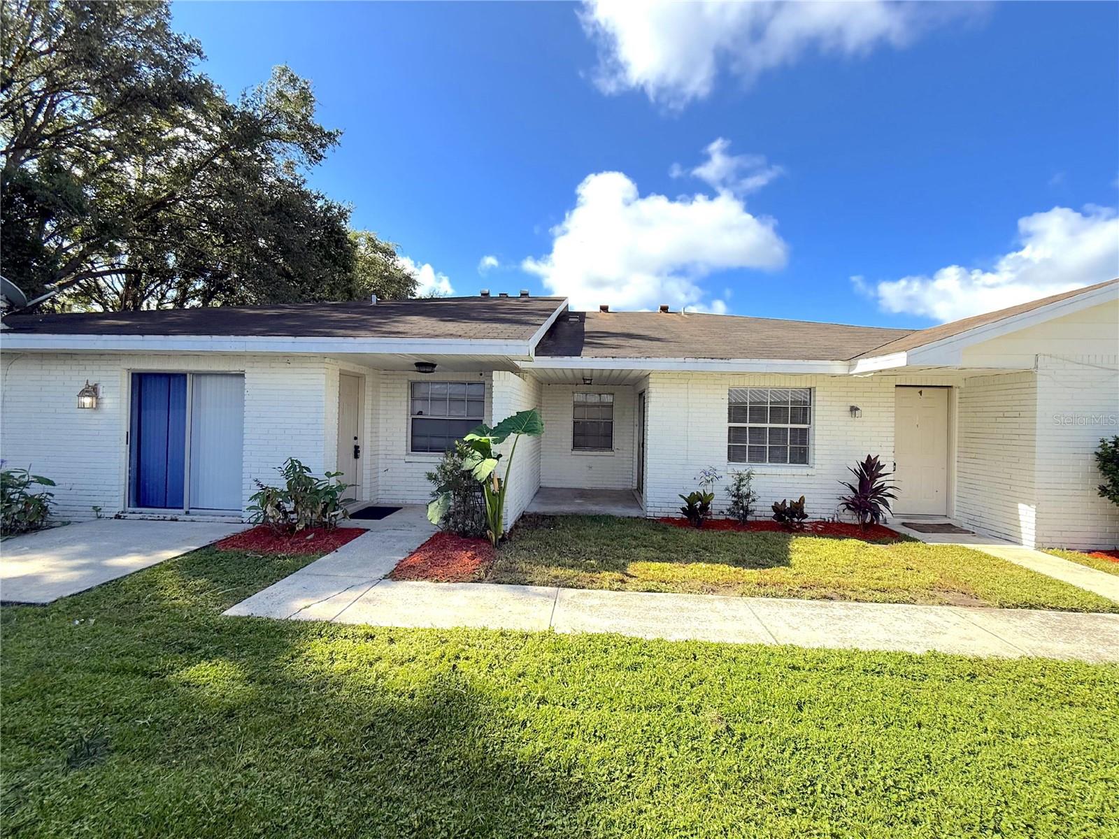 Updated and move-in ready, this 1-bedroom, 1-bath villa in Bloomingdale Villas offers a comfortable and convenient lifestyle in the heart of Brandon. Inside, you’ll find an open layout with tile flooring throughout, a spacious living area, and a functional kitchen with stainless steel appliances and plenty of cabinet and counter space. The large bedroom features ample closet storage and direct access to the full bathroom. Enjoy the added bonus of a private patio—perfect for outdoor seating or quiet mornings. A full-size washer and dryer are included for your convenience. Lawn service is covered in the rent, tenant responsible for electric and water. Situated just minutes from shopping, dining, and major highways, this home is ideally located for easy commuting and everyday essentials. Pet friendly and professionally managed! RENT INCLUDES LAWN SERVICE AND GARBAGE. Monthly water charge of $50. AVAILABLE NOW!