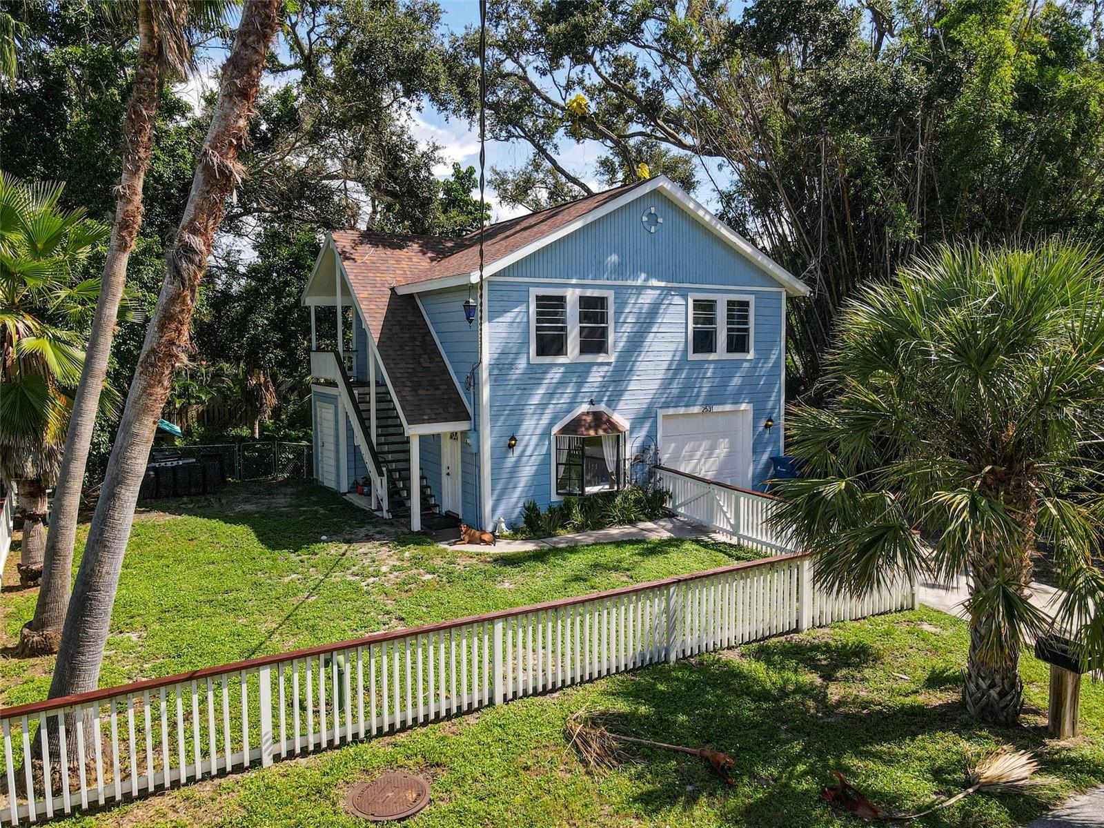 Welcome to 2531 Portland Street in sunny Sarasota! This isn’t just a duplex—it’s a double dose of opportunity. Two stories, two bedrooms and one bathroom in each unit, PLUS each space comes with its own AC and water heater (because nobody likes sharing those).
Updates? Check. Both units have been refreshed. The upstairs unit at 2531 Portland Street is fresh, bright, and totally move-in ready. Recently updated from top to bottom within the last few years, it’s got a modern, comfortable vibe without losing that homey charm. It also has a big storage room for all your “I’ll use this someday” treasures, while the downstairs sports updated countertops and a deck that’s perfect for your morning coffee or evening chill time. With a NEW ROOF this property is a must have.
Sitting on nearly a quarter acre with a fenced yard, you’ve got space to spread out—or even add another dwelling unit if you’re feeling ambitious. And the location? Minutes from Riverview High School, gorgeous beaches, and all the main roads that get you where you need to be.
Whether you’re looking for an investment, a house-hack, or just a spot that’s as fun as it is functional, this property delivers.