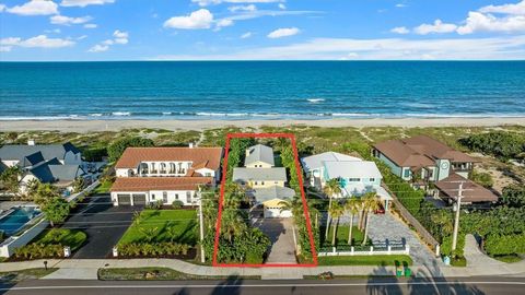 Photo of 943 S Atlantic Avenue, Cocoa Beach, FL 32931 (MLS # V4943590)