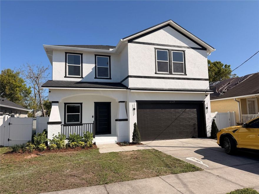 Welcome to 2729 W Union St—a beautifully FULLY RENOVATED home in West Tampa’s near MacFarlane Park area. This spacious two-story residence spans approximately 1,944 sq ft and features three bedrooms, two-and-a-half baths and an attached two-car garage. Inside, discover a bright, open layout ideal for entertaining, refined accent walls, and an updated kitchen equipped with granite countertops, wood cabinetry, and brand-new appliances (2026). Outside, unwind on your large lanai or enjoy the fenced backyard—no HOA or CDD! Major systems include a brand-new roof (2025), dual HVAC units(2024), a smart thermostat, Windows (2026), and finishes throughout. This home couples modern comfort with classic style just minutes from Downtown, the airport, Midtown, Armature Works, and all your local attractions.