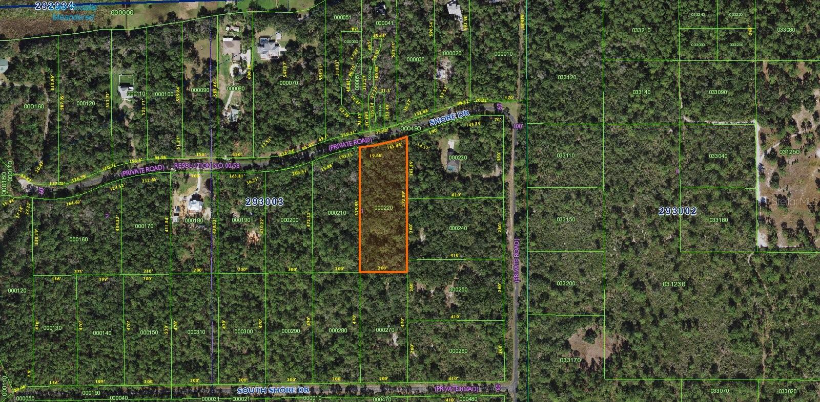 SOUTH SHORE OAKS REP - Land