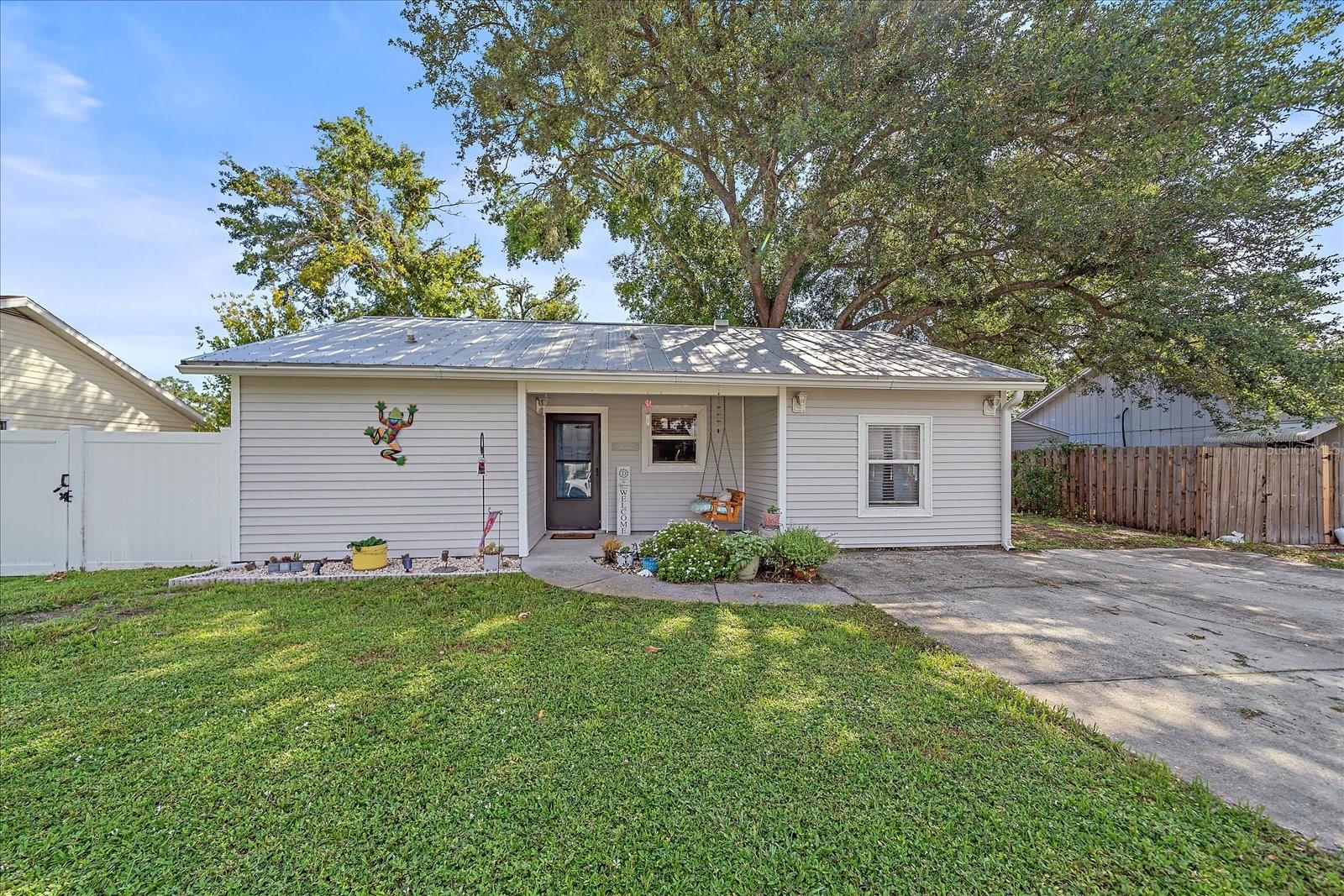 Lake Sarasota POOL Home!!
Welcome to this three-bedroom two-bathroom heated pool home. The large caged-in pool area is perfect for year-round entertainment! With a fully fenced-in yard for ideal privacy! Inside, you will find an open floor plan with high ceilings that makes this the perfect cozy home. New hurricane sliders have been installed in the pool area. The kitchen has been updated with stainless steel appliances and the cabinets have been freshly painted. The inside laundry is spacious for extra storage. The outside features a metal roof (2014) for peace of mind. Two large sheds are located in the backyard for extra storage. The pool heater was just installed in 2024.
This home is centrally located and just a short golf cart ride to Lakeview Park, where you'll find a dog park, disc golf, and a large lake perfect for kayaking. There are plenty of restaurants, grocery stores, hospitals, and schools near by. There is no HOA!! This is the perfect family home rental or Airbnb!! Don’t miss out on this gem!!