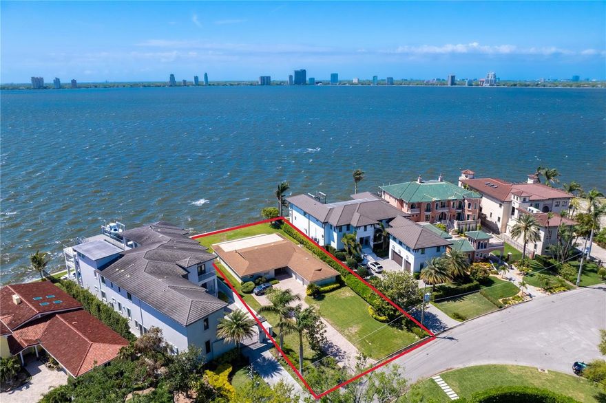 Seize this once-in-a-lifetime chance to build your dream waterfront estate on one of the most prestigious streets on Davis Islands. This expansive 90x201 ft. lot boasts over 100 feet of direct open bay frontage, offering unparalleled panoramic views of the water and spectacular sunsets every evening.

Nestled in one of Tampa’s most coveted neighborhoods, this prime location provides the perfect blend of exclusivity and convenience, with easy access to downtown Tampa, top-rated schools, yacht clubs, and vibrant dining and entertainment. Whether you envision a modern coastal retreat or a Mediterranean masterpiece, this blank canvas on the bay is ready to bring your vision to life.
Convenient Access: Only minutes away from Hyde Park, Tampa General Hospital, Water Street, and Sparkman Wharf, placing you at the heart of the city’s best dining, shopping, and entertainment options.

Don’t miss out on this extraordinary opportunity—waterfront properties of this caliber are a rare find!