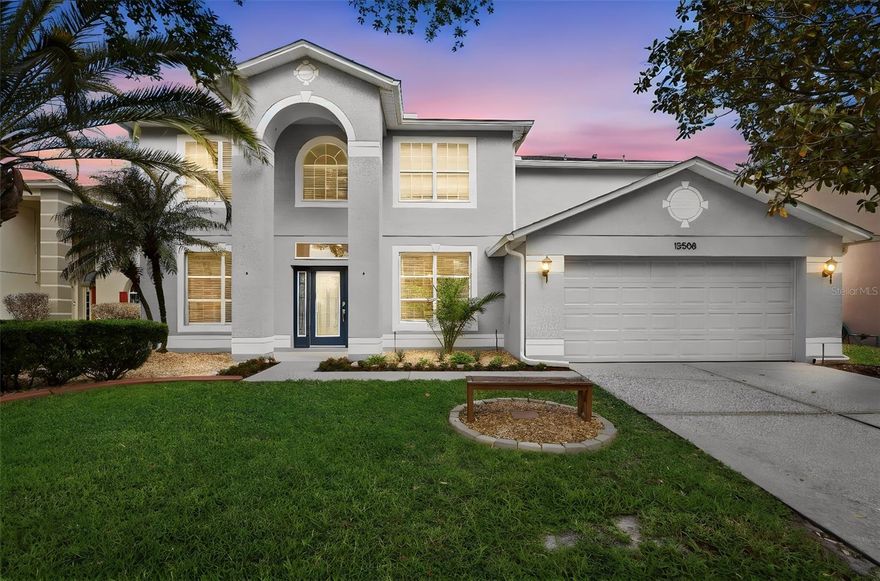 This is the one you’ve been waiting for. A beautifully maintained four bedroom pool home in Stoneybrook West, offering the space, layout, and updates that are so hard to find all in one place. Inside, the home opens with a traditional yet functional flow formal living to the left, dining to the right, leading you into a spacious family room with views of the pool and backyard. The outdoor space truly sets this home apart. Thoughtfully designed, it offers something for everyone, a pool, garden area, green space, turf, and even a sand play area. It’s rare to find a yard that balances relaxation and play this well. A convenient pool bath adds to the ease of indoor-outdoor living and makes entertaining simple. The kitchen has been tastefully updated with quartz countertops, a tile backsplash, breakfast bar, eat-in area, and a walk-in pantry, beautiful and highly functional for everyday living. The office is located off of the family room, it would also make a great playroom, craft room, workout room whatever suits your life best! Upstairs, a large loft provides flexible living space, with a split-bedroom layout that offers privacy. The primary suite is set apart and features a fully renovated bath with a soaking tub, dual sinks, and separate shower, a calm, comfortable retreat. Three additional bedrooms share a full bath on the opposite side. Beyond its appeal, this home has been well cared for with major updates already completed. In 2020, the roof, A/C, gutters, flooring, and interior and exterior paint were all replaced. The kitchen renovation was completed in 2024. Living in guard-gated Stoneybrook West means access to exceptional amenities, including an Olympic-sized pool, tennis and basketball courts, playgrounds, a fitness center, and scenic surroundings with ponds and golf course views. All of this, just minutes from Winter Garden’s Plant Street district, known for its dining, shopping, and vibrant community atmosphere. Homes with this combination of space, updates, and outdoor living don’t come along often. It’s one you’ll want to see in person. Schedule your showing today!