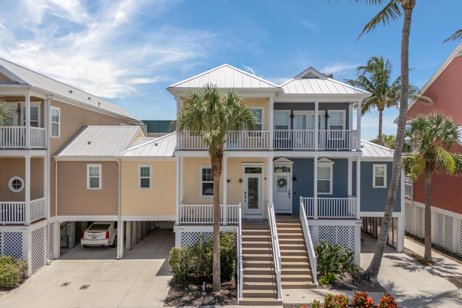 Welcome to this beautifully appointed 3-bedroom, 3-bathroom waterfront townhome, ideally situated in the private, gated community of The Anglers Club. Seamlessly blending coastal elegance with refined comfort, this residence offers direct access to the shimmering waters of Placida Bay—with available dockage and no bridges to the Intracoastal Waterway, it’s a boater’s dream come true.
Relax on your porch or one of several private balconies while savoring mesmerizing views and breathtaking Gulf Coast sunsets. Just minutes from the legendary Boca Grande Pass, you’ll be perfectly positioned near world-class tarpon fishing and steps from Gasparilla Marina, one of the area’s premier full-service facilities.
Inside, the open-concept layout flows effortlessly from a gourmet kitchen—complete with granite countertops, new appliances, and abundant cabinetry—into spacious dining and living areas designed for both stylish entertaining and everyday comfort. Each of the three generously sized bedrooms features its own en-suite bath, providing ideal accommodations for family and guests alike.
The primary suite is a tranquil retreat, featuring a private waterfront balcony and a spa-inspired bathroom—your personal sanctuary after a day on the water. Multiple balconies throughout the home invite you to enjoy refreshing coastal breezes and sweeping views at every turn.
Residents of The Anglers Club enjoy resort-style amenities including a sparkling pool, state-of-the-art fitness center, and a beautifully maintained clubhouse. With pristine beaches, scenic nature preserves, and fine dining just minutes away, this exceptional townhome offers a rare opportunity to embrace the very best of Southwest Florida’s coastal lifestyle.
