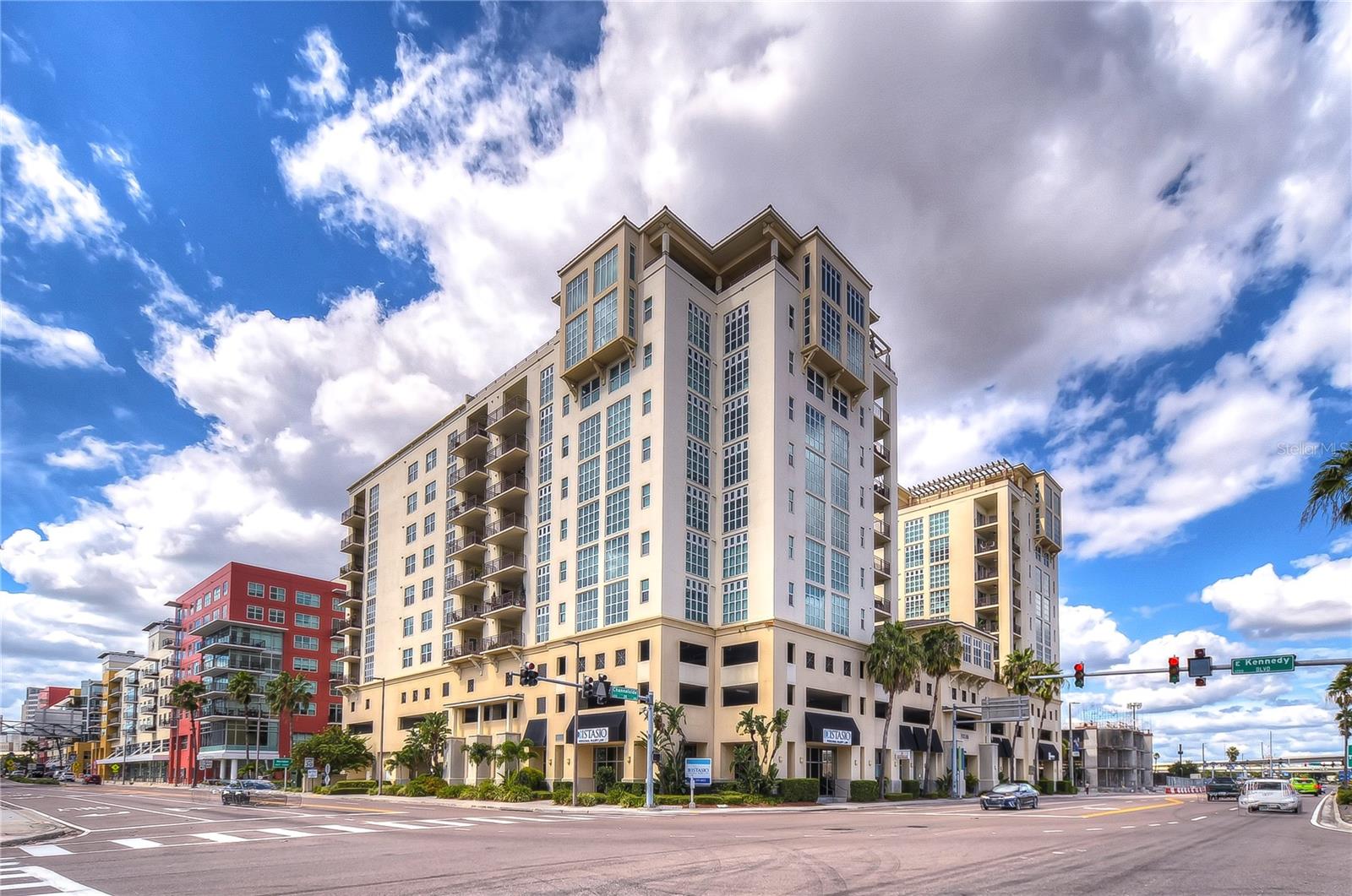 Welcome home! This newly renovated, contemporary 7th floor, 2/2 condo in the desirable Ventana building is located in the heart of Channelside, offering the ultimate city living experience. As you step inside, you'll immediately notice the thoughtful design of the open floor plan and the Chef's kitchen with a large bar for casual meals or entertaining guests. The kitchen blends seamlessly with the dining and family room area with floor to ceiling windows serving as the backdrop. The unit has been freshly painted throughout, with new quartz countertops in the kitchen and bathrooms, updated cabinets in the kitchen and bathrooms, upgraded kitchen appliances and new luxury vinyl plank flooring. The floor to ceiling windows offer beautiful city views and an abundance of natural light. The master suite is well appointed and spacious, with a luxury bath complete with dual sinks, walk in shower and quartz countertops. The second bedroom can easily function as an office for those who work from home or a guest bedroom with access to the private bathroom. The oversized balcony offers a great spot for your morning cup of coffee or for entertaining friends. Ventana is conveniently located close to the vibrant and popular destinations of Riverwalk, Sparkman Wharf, Water Street, Amalie Arena with shopping and dining conveniently located nearby. Ventana offers first class amenities including an onsite concierge, resort style pool/spa, fitness center, sauna, cabana with outdoor grills and a spacious clubhouse area. Enjoy Channelside living at its best at Ventana and make this your new home. The unit comes with two assigned garage parking spaces as well as a climate-controlled storage unit. Schedule your private showing today!