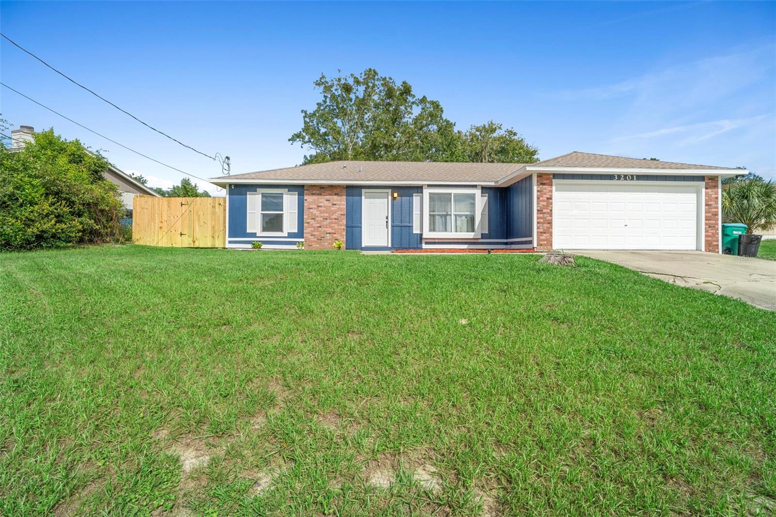 Property Perfect for a First Time buyer looking for a Cozy & Fresh Home! Freshly Painted Exterior, recently Remodeled Kitchen and Bathrooms. Granite Counter Tops & Tons of Reccess lights throughout. Enjoy the convenience of a well thoughout Split Bedroom floor plan. Features like Molding Wall Accents and Custom light fixtures, elevate the Home giving it an inspiring Elegant touch. The Spacious Fenced-in Backyard stands out, offering a LARGE Recreational Area or a perfect place to Plant and Garden. Located close to shopping and less than 30 minutes from the Daytona and Ormond Beach area. Come see it for yourself!