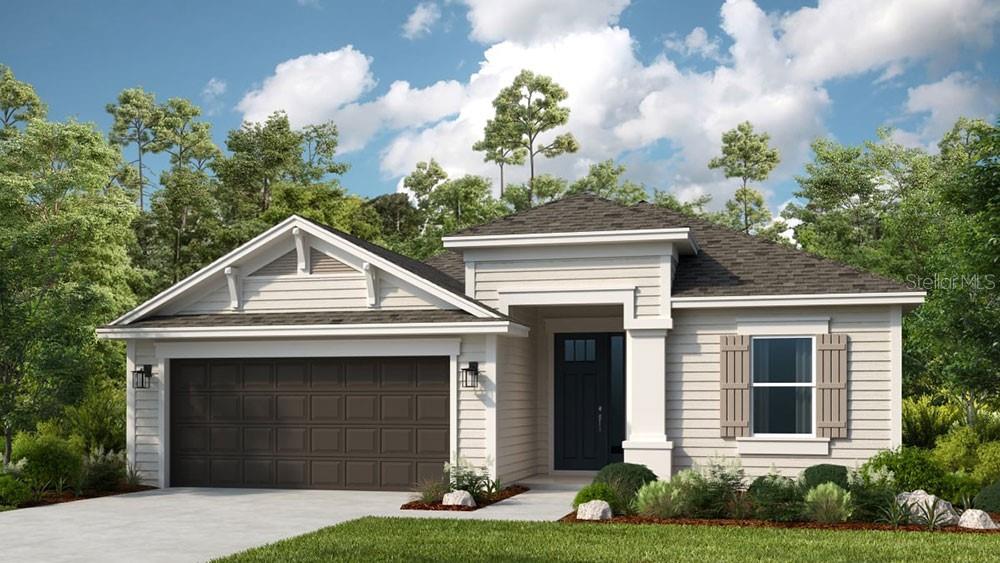 New Construction ~ Ready Now! Built by America's Most Trusted Homebuilder. Welcome to the San Blas at 46 Oconee Drive in Colbert Landing! This thoughtfully designed new home blends comfort and style with smart, livable design. A charming front porch and private study welcome you inside. At the heart of the home, a graceful rotunda opens to the great room, gourmet kitchen, casual dining nook, and formal dining—ideal for everything from quiet nights to big celebrations. The tucked-away primary suite features dual walk-in closets and a private en-suite bath. Two secondary bedrooms share a full bath, offering space and privacy for guests or family. Located in Colbert Landing, you’ll enjoy quick access to beaches, the Matanzas River, US-1, and A1A. Planned community amenities include a clubhouse, resort-style pool, pickleball courts, walking trails, playground, and more—surrounded by scenic conservation land. Additional Highlights Include: Pocket sliding glass door, gourmet kitchen, vaulted ceilings, and 8' interior doors. Photos are for representative purposes only. MLS#O6332317