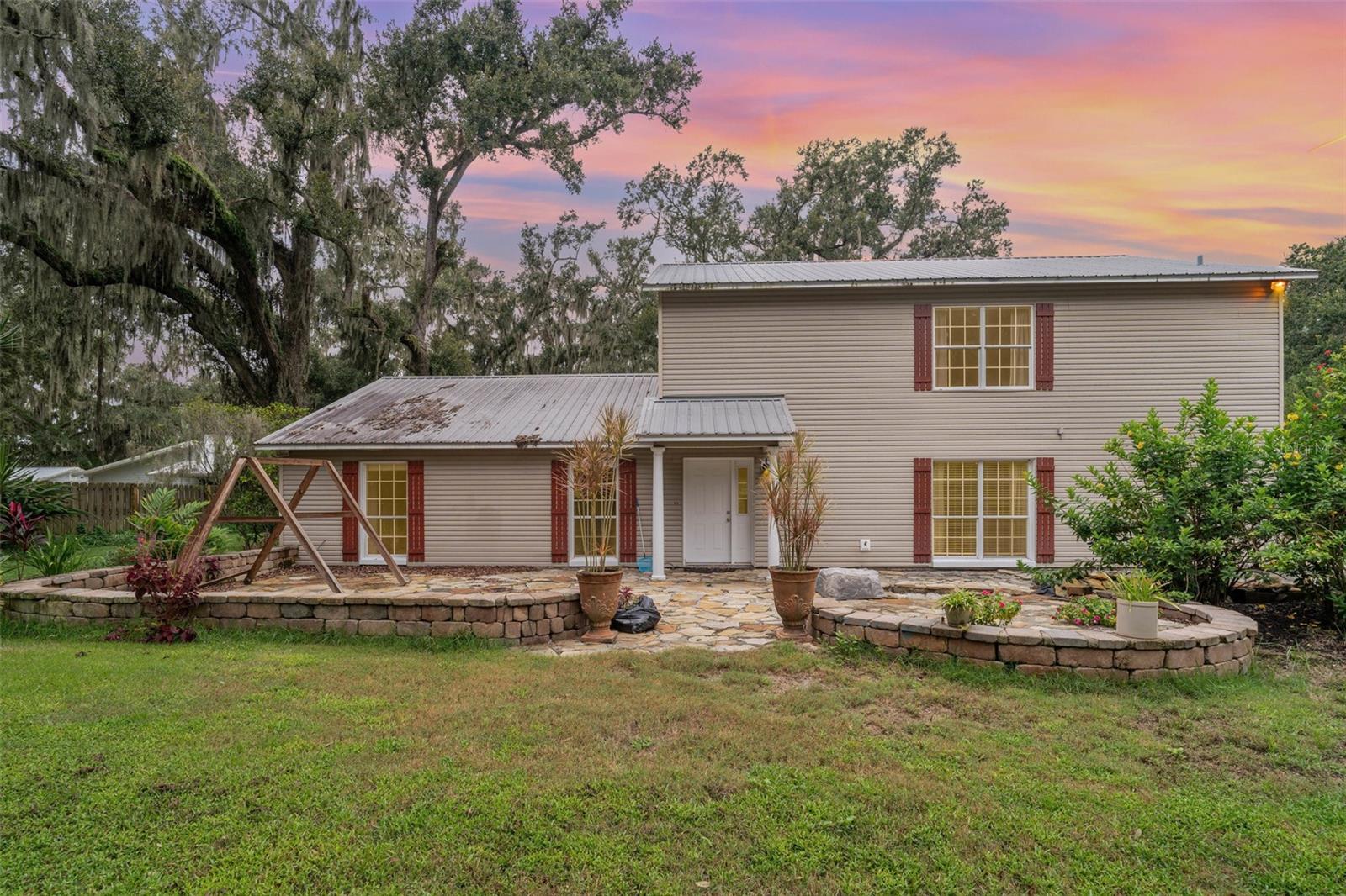 One or more photo(s) has been virtually staged. MOTIVATED SELLER – PRICED BELOW APPRAISED VALUE!
Move-in-ready 3BR + office + huge bonus room on nearly an acre with no deed restrictions. Fresh paint, laminate floors, open kitchen, and spacious great room.
Fully fenced yard with she shed and large workshop for RV/boat storage. Private country feel, close to shopping and dining.
Don’t miss this rare find!