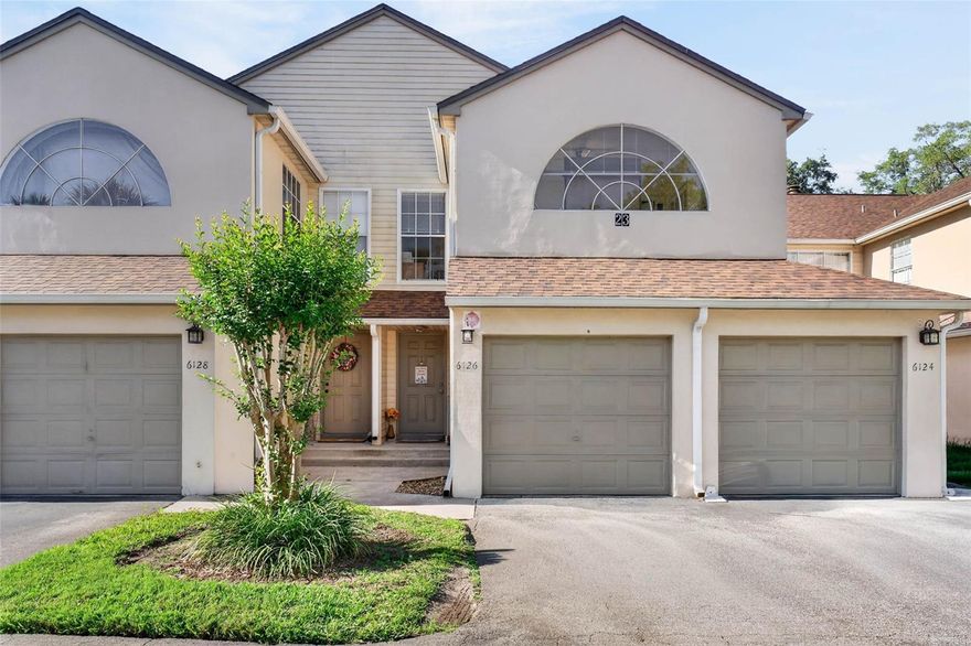 One or more photo(s) has been virtually staged. Wake up to spectacular golf course views from your private screened balcony. This beautifully positioned 3-bedroom, 2-bath condo is located within the guard-gated community surrounding Ventura Country Club Golf Course.

Located on the second floor with all living space on one level, this home features vaulted ceilings, a cozy wood-burning fireplace, and a spacious, open layout designed for comfortable living and easy entertaining. The thoughtful floor plan offers plenty of room to spread out, with seamless flow between the living, dining, and kitchen areas—all ready for your personal touch. With original finishes throughout, this is the perfect opportunity to customize and create your ideal space.

The primary suite is generously sized and includes a walk-in closet, along with a large ensuite bath featuring a walk-in shower and relaxing garden tub. A secondary bedroom connects directly to the second full bath, creating an additional ensuite—ideal for guests or multi-generational living.

Enjoy a golf cart-friendly lifestyle with resort-style amenities including a clubhouse, on-site restaurant and bar, pool, fitness center, tennis, and pickleball courts—all within the community.

Conveniently located just minutes from downtown Orlando, with quick access to the 408 (East-West Expressway) and close proximity to Orlando International Airport (MCO), shopping, dining, and entertainment—this home offers the perfect blend of tranquility and accessibility.

Whether you're looking for a full-time residence or a seasonal retreat, this condo is full of potential and ready to be transformed into something truly special.