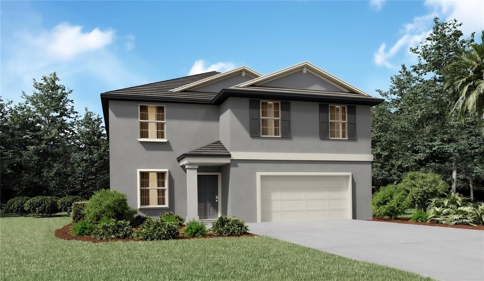 This spacious two-story home offers six bedrooms, providing restful retreats for the entire family. Just off the foyer, a flexible space can be adapted to suit your lifestyle needs, while a modern open-concept layout seamlessly connects the kitchen, dining area, and family room—creating a unified and inviting living space.
Upstairs, you'll find a sprawling owner’s suite along with a generous loft, perfect for shared entertainment and relaxation. Please note: interior photos shown may differ from the actual model under construction.
Welcome to Berry Bay, a thoughtfully planned community of new single-family homes located in the peaceful rural town of Wimauma, FL. Berry Bay . Residents enjoy exclusive access to resort-style amenities including a swimming pool, clubhouse, playground, dog park, and courts for tennis and basketball. The community is conveniently located near local schools, dining, and outdoor attractions such as the 2,433-acre Little Manatee River State Park, where you can go horseback riding, kayaking, and more. Additional water sports opportunities await at Tampa Bay and Bahia Beach.