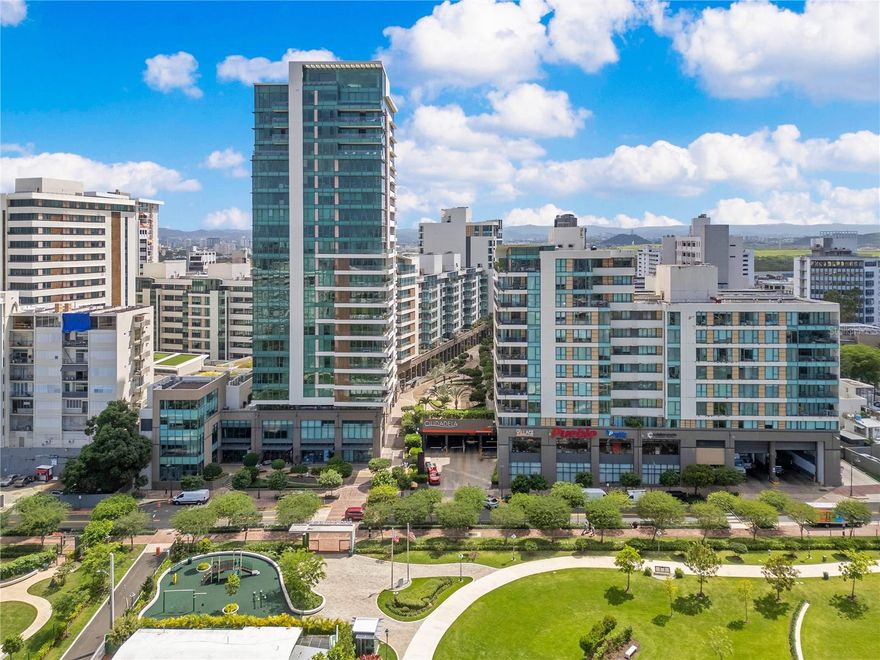 Modern Urban Elegance in Ciudadela

Experience refined city living in this stunning 2-bedroom, 2-bath residence located in the heart of Ciudadela. Designed with a sophisticated open-concept layout, the home seamlessly balances style and functionality, perfect for entertaining while still feeling warm and intimate.

The custom walk-in closet is a true design statement, combining sleek aesthetics with smart, efficient organization. 
Step outside to your private outdoor retreat, an ideal setting for morning coffee, evening relaxation, or entertaining beneath the city lights.
Thoughtfully curated and exceptionally quiet, this residence redefines modern urban elegance.

Built in 2018 | Premium Features & Amenities

-- Prime Location

-- Situated in Ciudadela’s newest phase

-- Comfort & Security

-- Full power generator & water cistern for uninterrupted living

-- 24/7 security with doorman services for guests, deliveries, and packages

-- Parking & Storage: Two secure underground parking spaces
-- Dedicated bike storage

-- Lush Community Spaces

-- Expansive park, dog park & sculpture garden

-- Outdoor gathering areas

-- Optional Olympic-style swimming pool membership

-- Unmatched Convenience

-- Enjoy Ciudadela’s signature live–work–play lifestyle:

-- 24/7 fitness center & grocery store
 
--Pet spa, dry cleaner & medical concierge

-- Dentist, skincare spa & tech shop

-- Print center, bookstore, café

-- Yoga & Pilates studio

-- Blazing-fast fiber-optic internet

-- On-site Bird scooters

J-- ust a 12-minute walk to the beach

The Best of San Juan at Your Doorstep

-- Perfectly positioned in Santurce, Ciudadela places you within walking distance of San Juan’s top restaurants, galleries, theaters, museums, coffee shops, and co-working spaces—all set within a vibrant neighborhood rich in culture and creativity.