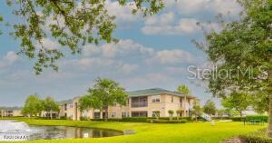 Move In Ready & Gorgeous! Newly Renovated w/Kitchen & Bath Cabinetry, Granite Countertops, Stainless Appliances, Luxury Vinyl Flooring, tranquil paint, 2 large screen wall-mounted TVs & new ROOF. Spacious open floor plan has Screened Porch, cathedral ceilings, inside utility room w/Washer & Dryer, storage galore, 2 walk-n closets & exterior storage closet. This 2nd floor unit assures no noise from above!  Sought-after Whispering Woods has a sparkling community pool, provides maintenance free living & is located in the most desirable school district in Port Orange (across from Creekside Middle). Monthly HOA fee  of $353 includes cable internet speeds up to 100mbps, City Water, pest control, trash & assigned deeded covered parking space. Additionally covered in the monthly maintenance fee is 2 Spectrum HD boxes with remotes, 1 standard modem, Spectrum TV Select Line-Up, high speed internet, a car wash station & multiple trash bins/dumpsters for residents.  

REQUIRES ASSOCIATION APPROVAL ;Water: City