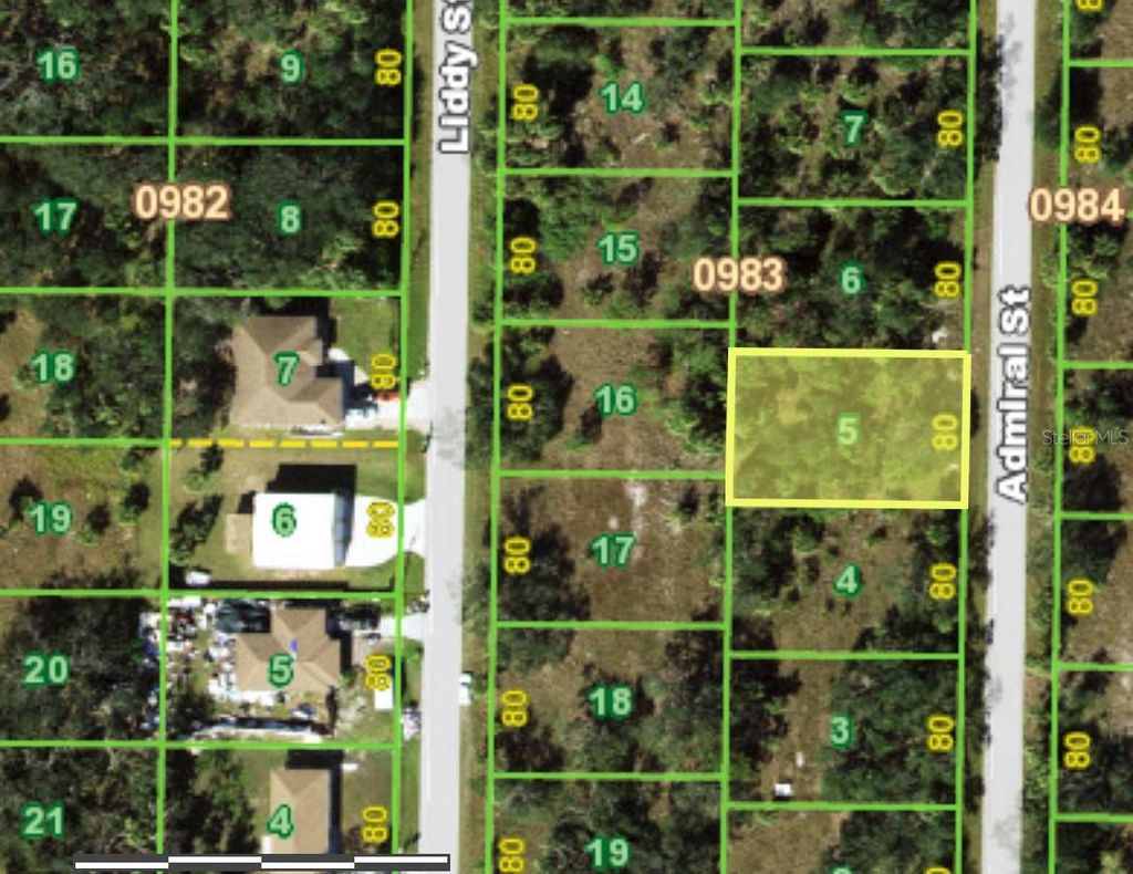 Photo of 441 Admiral Street, Port Charlotte, FL 33954 (MLS # A4654097)