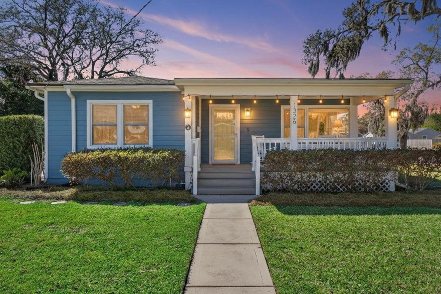Welcome to this charming, move-in ready 3-bedroom, 2-bath bungalow ideally situated on a prime corner lot in the heart of Colonialtown North. Thoughtfully updated while preserving its original character, this home offers a balanced blend of classic charm, modern comfort, and an outdoor-focused lifestyle in one of Orlando’s most walkable and desirable neighborhoods.
Inside, original hardwood floors and crown molding set a warm, inviting tone. The remodeled kitchen and bathrooms feature clean, timeless updates, while newer stainless steel appliances—including a dishwasher and range—add everyday convenience. The flexible layout lives comfortably, with one bedroom offering its own private entrance from the back patio and an ensuite bath, creating an ideal space for a home office, guest suite, or private retreat with a separate entrance, offering versatility for a variety of uses. Additional storage in the laundry room adds function rarely found in homes of this era.
Major updates provide peace of mind, including low-maintenance HardiePlank siding installed approximately five years ago, a newer roof (2025), and a newer HVAC system (2024). Energy-efficient features include a tankless water heater and a programmable thermostat, supporting comfortable and efficient living. The home also conveys with a termite bond and Ring security features, including a doorbell camera and three exterior cameras.
Outdoor living truly shines here. A fully functioning irrigation system includes drip irrigation for raised garden beds, ideal for those who enjoy gardening and growing their own vegetables, while an irrigation meter helps reduce wastewater costs. A charming storage shed designed to match the home adds additional utility without sacrificing curb appeal.
The location is exceptional—just steps from Harry P. Leu Gardens, and positioned between the vibrant Mills 50 District and Audubon Park Garden District, offering easy access to dining, shopping, and neighborhood favorites. The home is also minutes from downtown Orlando, major roadways, the Orlando Museum of Art, the Orlando Science Center, and the Colonialtown Neighborhood Center, which features a public swimming pool and community amenities.
A rare opportunity to enjoy a thoughtfully updated bungalow with strong infrastructure, inviting outdoor spaces, and a lifestyle-driven location that continues to stand the test of time.