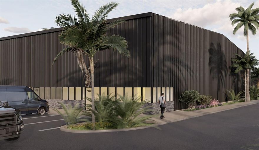 One or more photo(s) has been virtually staged. Pre-Construction. To be built. ECAP Zoned Flex Condos. 16 Units available across two - 25,000 Sq Ft. Buildings. Each unit will be 3,125 Sq Ft. Units may be bought individually or in bulk. Each unit will feature showroom space, 3 individual offices, and 1 ADA compliant bathroom. Warehouse space will include roll up door in rear, and 26+ feet ceiling heights. Property is conveniently located near the Punta Gorda airport 5 minute car drive to I75 Jones Loop Ramp. Enjoy the vibrant community of Punta Gorda featuring fine dinning, shopping & more Estimated completion date for the buildings is Quarter 4 of 2026. Condo fees are to be determined. For more information call. Information is deemed reliable but is not guaranteed.