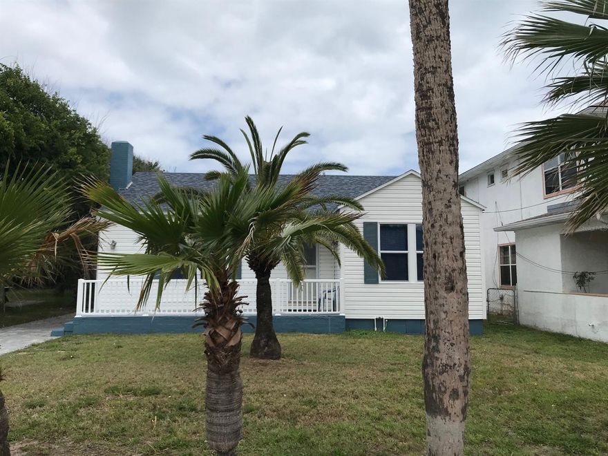 Absolutely adorable beach getaway just a short walk to the ocean. Remodeled and comes completely furnished--just bring your bathing suit and toothbrush! New roof, garage, back deck, fence,heat pump, kitchen and all appliances including washer/dryer, driveway pavers--the list goes on and on. Updated electrical too. This home is truly move in ready to enjoy! ;Water: City