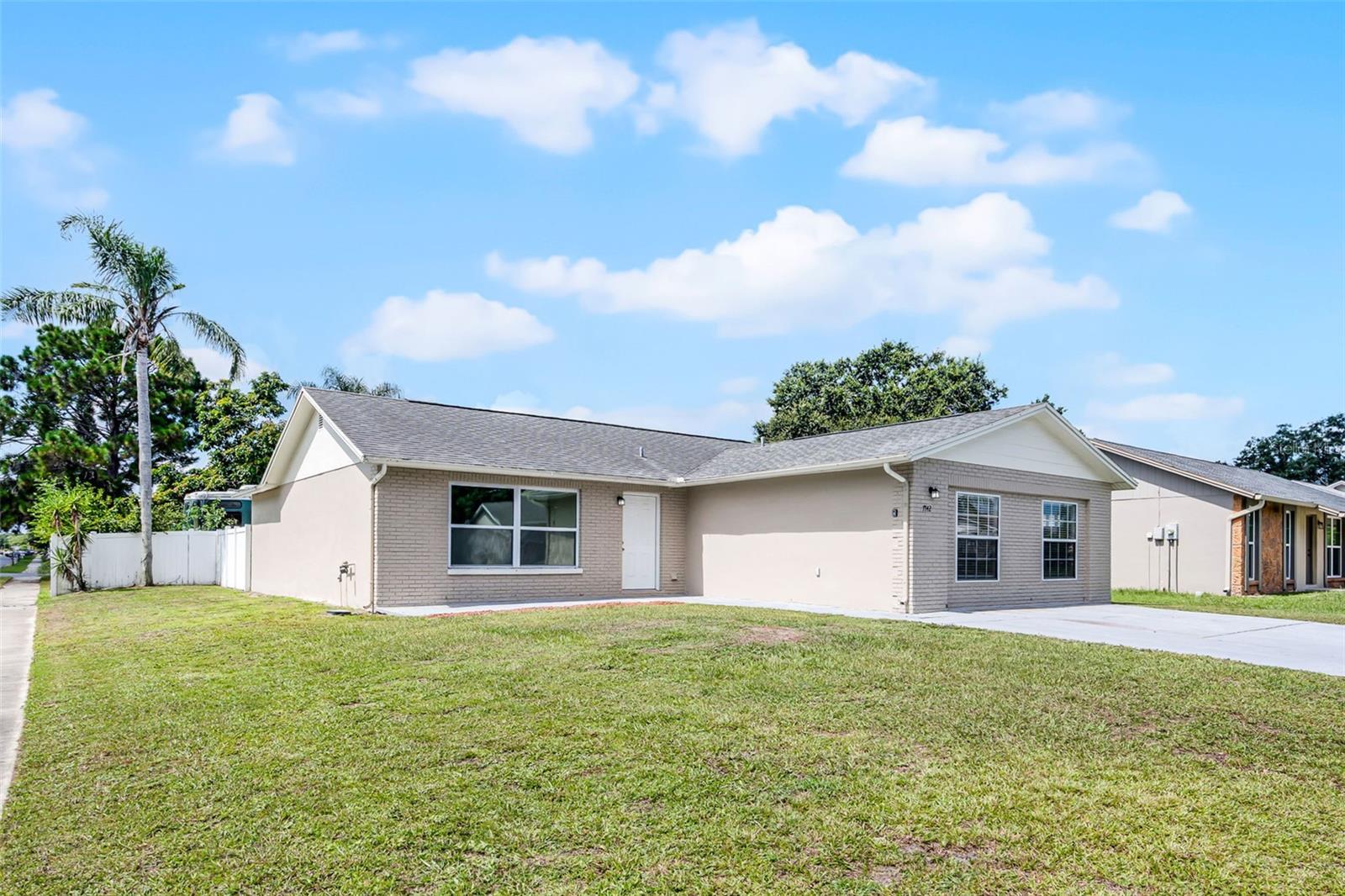 This beautifully updated 4-bedroom, 2-bathroom single-story home is ideally situated on a spacious corner lot in one of the area's most desirable locations. Boasting elegant tile and wood flooring throughout, this move-in-ready gem offers the perfect blend of style, comfort, and functionality.
The heart of the home features a sleek, modern kitchen complete with quartz countertops, stainless steel appliances, and plenty of cabinet space—perfect for cooking and entertaining. Unwind in the spacious master suite, which includes a large walk-in closet and a luxuriously updated bathroom with a walk-in shower.
Located just minutes from Anclote River Park, Key Vista Nature Park, and Howard Beach Park, you'll enjoy countless outdoor adventures right at your doorstep. With easy access to US-19 and State Road 54, you're close to top-rated schools (Seven Springs Elementary/Middle & J.W. Mitchell High), Trinity Hospital, shopping, dining, and just 45 minutes from Tampa International Airport. No HOA. No CDD fees. This is Florida living at its finest—whether you're a family looking for a forever home or an investor seeking a valuable property, this one checks all the boxes.
Don’t miss out—schedule your private showing today!