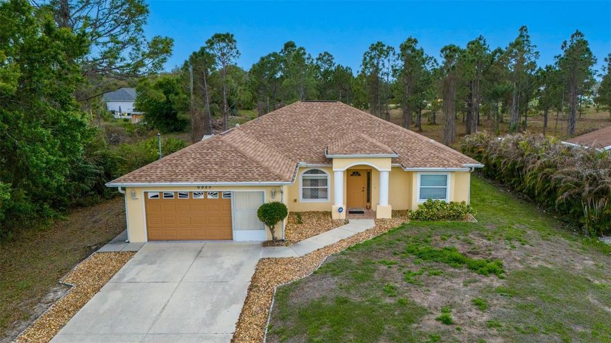 Welcome to this beautifully updated 3-bedroom, 2-bath+DEN home located in the heart of North Port! Featuring soaring vaulted ceilings and an open, airy layout, this home offers a bright and inviting living space perfect for both relaxing and entertaining. The property has been thoughtfully updated, providing a modern feel while maintaining comfort and functionality.
Enjoy the convenience of public water and the freedom of no HOA fees, no CDD, and no deed restrictions—bring your boat, RV, or toys with ease! The spacious layout includes split bedrooms for added privacy, and plenty of natural light throughout.
Situated in a growing area close to shopping, dining and parks, this home is ideal as a primary residence, seasonal getaway, or investment opportunity.
Don’t miss this move-in ready gem—schedule your showing today!