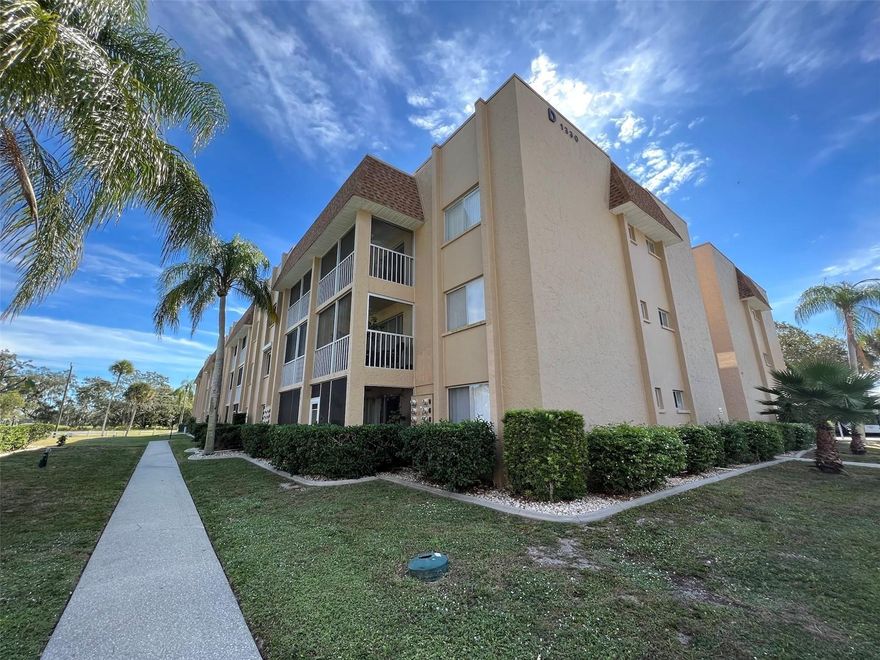 Gorgeous condo located in the heart of Sarasota in this active 55+ community. This modern and bright studio is already furnished for your convenience. Quality finishes and updates throughout with stainless steel appliances, granite countertops, kitchen cabinets, tile flooring, and A/C unit is five years old. You can linger over coffee at your own breakfast bar with stylish stools. Two pull-out sofas afford plenty of sleeping room for four people! Lots of room for storage with a walk-in closet located in the unit and a storage locker located a few steps down the breezeway. Spacious bathroom with nice touches like wainscoting paneling, tub with shower. Assigned covered parking spot with plenty of parking for your guests. The laundry is on the main floor, a quick ride down the elevator for your convenience. Lots of washers and dryers and all have been updated.

The community offers tons of activities; a large pool, shuffleboard, bocci ball, fitness room, clubhouse with a community kitchen, card room, billiards, library, sauna, and outdoor grills for entertaining. The landscaping on the grounds is impeccable and cheerful.

Talk about location - right around the corner from Bobby Jones public golf course! Also close to the best that Sarasota has to offer- shopping, restaurants, hospitals, downtown, and don't forget the award-winning beaches!

The monthly association fee includes water, sewer, trash, roof, pest control, cable, all the recreational facilities mentioned, and grounds and exterior maintenance.