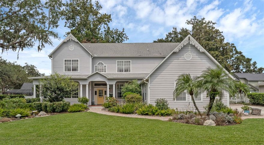 Welcome Home!
Discover a rare opportunity to own a beautifully upgraded home in the highly sought-after Courtlea Oaks community, nestled in the heart of Winter Garden’s charming golf cart district. This meticulously maintained home features luxury vinyl plank flooring throughout and a flexible open-concept layout with formal living and dining areas. The spacious kitchen is a centerpiece, featuring updated cabinetry, stainless steel appliances, a butler sink, breakfast bar, and utility room. The main level also includes a powder bath, mudroom, and a three-car garage. Upstairs, a spacious loft opens to two primary suites, each with its own ensuite bath and walk in closet. On the main level, you’ll find a third bedroom, bathroom and a flexible fourth room perfect as a home office, guest room, or den. Step outside to your private backyard oasis featuring a pergola seating area, brick pathways, and a detached garden room with A/C, ideal for a gym, studio, office, or guest suite. All just minutes from downtown Winter Garden, the award-winning farmers market, boutique shopping, dining, and the West Orange Trail, this move-in-ready home blends modern comfort with timeless charm.