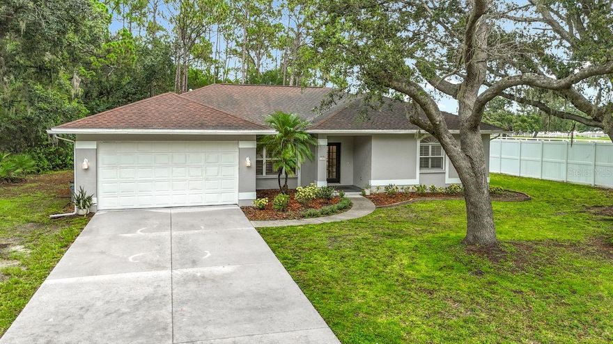 ***BACK ON THE MARKET! SELLERS CREDIT OF $10k OFFERED AT CLOSING TO USE TOWARDS CLOSING COSTS, REPAIRS OR ANY UPGRADES!***  Welcome home to this beautiful, 4BR/3BA large home situated on a corner lot in the sought after Mill Creek neighborhood. This home boasts a bright kitchen with a large island that overlooks the huge family room. It features gleaming granite countertops, refaced cabinets with crown molding with extra lighting above, tile backsplash with all new stainless steel appliances. Also features a secondary living/family room area that peers into the serene backyard with a screened in saltwater pool and a covered paved lanai area. There are 4 different areas throughout the home that allows you access to the pool and lanai.  Laminate flooring in all the main living areas creates a seamless flow from room to room which features carpet in the 4 bedrooms. Brand new lighting in the foyer and dining room brings warmth into the home once you enter. All rooms are very spacious and all the bathrooms have been updated with granite counters and cabinets. The Master bedroom features a Jack and Jill bathroom with his and her vanities, his and her walk in closets, a large walk in shower with 2 separate showers and a separate bathtub with a tiled backsplash. All of this is situated on a gorgeous, well maintained landscaped, almost 3/4 of an acre fenced in yard that backs up to a conservation. NO REAR NEIGHBOR!! Centrally located to banks, Medical facilities, Restaurants, Entertainment, Airport and Shopping. Easy access to I-75, UTC, Lakewood Ranch Main Street, our world famous beaches and features the areas Top Rated A schools. This home is move in ready and will not last long on the market, so act fast! The Sellers are very motivated and the home is VACANT and very easy to show. 
*All buyers agents and clients must verify interior measurements*