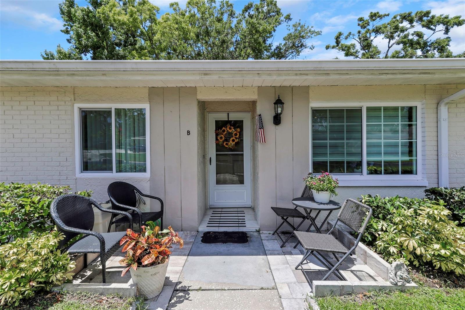 Imagine Retiring Where You Would Love to Vacation!
This beautifully maintained 2-bedroom, 2-bath villa in the highly sought-after Highland Lakes 55+ community combines vibrant activities with peaceful living. Whether you're into golf, tennis, pickleball, bocce, boating, or simply enjoying the quiet comfort of your private home without the hassle of yard work—this property has it all.
With 1,230 sq ft of thoughtfully designed space, you'll enjoy an updated kitchen with stainless steel appliances, an inside laundry room, and a spacious living area that includes a bright sunroom. Both bedrooms are oversized, and the rear patio leads to a tranquil, private backyard with shade tree—ideal for morning coffee, grilling, gardening, or simply relaxing with a good book.
The one-car garage can accommodate your vehicle or your golf cart perfect for getting around the neighborhood and enjoying everything Highland Lakes has in store.
Community Features:
* 27-hole executive golf course
* Heated (and summer-cooled) pool
* Four regulation tennis courts
* Pickleball, shuffleboard, and bocce
* Live concerts, social clubs, and a wide range of activities
* Arts & Crafts Annex: woodworking, stained glass, pottery, ceramics, and a library with computer access
* Lake Tarpon Lodge: a lakeside multipurpose venue for gatherings and events
* Second clubhouse on Lake Tarpon with its own pool, boat storage, and boat launch
**** All amenities are included in the monthly HOA fee.
Come see what it means to live where every day feels like a getaway.
