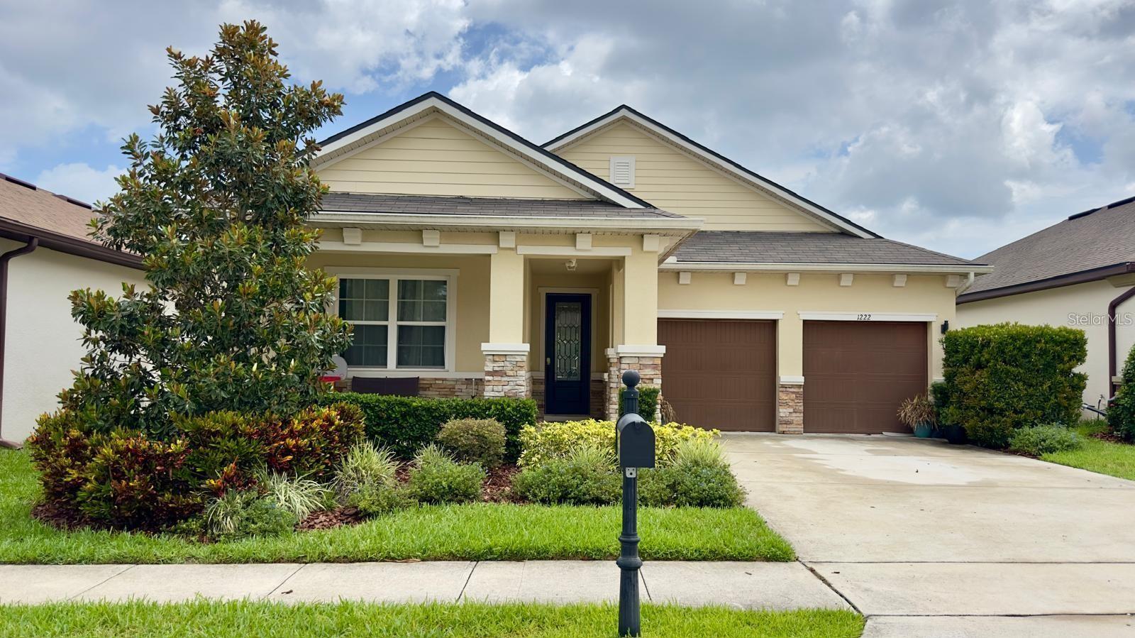 BACK ON THE MARKET!!!! Welcome to this beautifully maintained 4-bedroom, 2-bath home located in the highly desirable gated community of The Dale at West Haven. Ideally positioned just minutes from Champions Gate, Posner Park, and Central Florida’s world-class attractions—including Walt Disney World—this property offers the perfect mix of comfort, location, and lifestyle. Built by Richmond American Homes, this residence features a bright, open-concept layout ideal for everyday living and entertaining. The modern kitchen is well-appointed with quartz countertops and a spacious island that flows into the living and dining areas—creating a warm, inviting space for family and friends. The flexible floor plan includes four generously sized bedrooms. The primary suite is a true retreat, featuring a spa-style shower and an oversized walk-in closet for added convenience and comfort. Step outside to a covered lanai and enjoy a peaceful backyard—perfect for relaxing evenings, weekend BBQs, or dining al fresco. Residents of The Dale at West Haven enjoy low-maintenance living with excellent HOA benefits, including lawn care, cable TV, and high-speed internet. Community amenities include a resort-style pool, clubhouse, gym, tennis courts, and beach volleyball—everything you need for a vibrant Florida lifestyle. Whether you're searching for a full-time residence or a short-term rental opportunity, this home offers outstanding value in a prime location. Schedule your private showing today!
