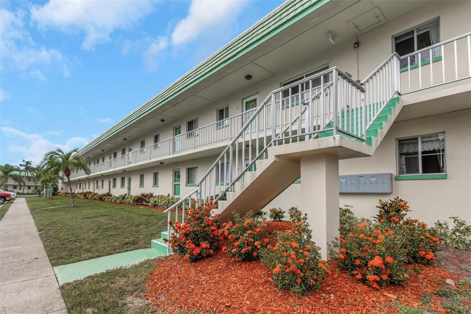 Welcome to Greenbriar Condominiums in the heart of Clearwater. This well-maintained unit features two bedrooms and one full bathroom across a very well spaced 790-square-foot layout (feels much bigger!). Updated with laminate flooring throughout, this home offers low-maintenance living and comfortable space. The open living and dining area is bright and functional, with a versatile bonus space ideal for a home office or reading nook. High and DRY! Not in a flood zone. Residents enjoy a robust array of amenities including a pool, shuffleboard courts, and a spacious clubhouse equipped with a pool table, ping pong, and foosball. The $705 monthly HOA fee covers water, sewer, trash, cable, internet, and access to all community amenities. Fitness center available for one time membership fee of $30. Shared laundry is conveniently located in the same building. Situated just minutes from downtown Dunedin, Clearwater Beach, and local parks, this condo offers exceptional value and location. Schedule your private showing today before it's gone. A two bedroom condo under $100k in the heart of Pinellas County? Don't miss out on this opportunity!