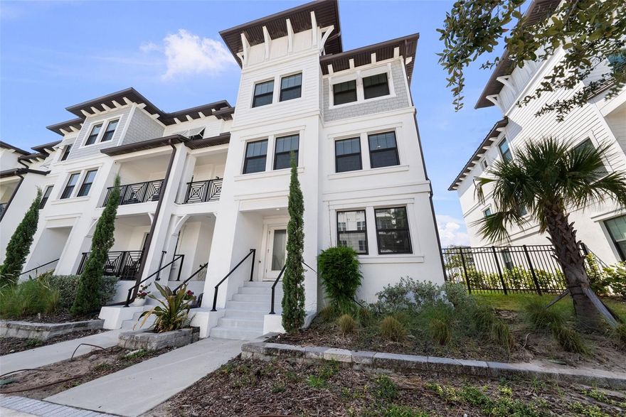 Stop your search—this pristine 4-bedroom, 3.5-bath townhome in the gated community of Inlet Shores is the one! Spanning 2,524 sq. ft., this meticulously maintained corner unit features premium finishes, abundant
natural light, and glimpses of the waterfront marina. The first level includes a private guest suite or office, full bathroom, and a two-car garage with custom flooring and small side yard. The main floor boasts a gourmet
kitchen with quartz countertops and stainless-steel appliances, seamlessly flowing into spacious living and dining areas. Upstairs, enjoy a generous primary suite with a walk-in closet and spa-style bath, plus two
additional bedrooms and a convenient laundry room. Smart home features throughout for functional care free living. Residents have access to resort-style amenities, including a pool, BBQ grills, and scenic walking paths.
Located in Tampa’s Westshore Marina District, with walking access to shopping and dining.  Don’t miss this chance to own a desirable home in South Tampa’s waterfront community—see it before it’s gone!
