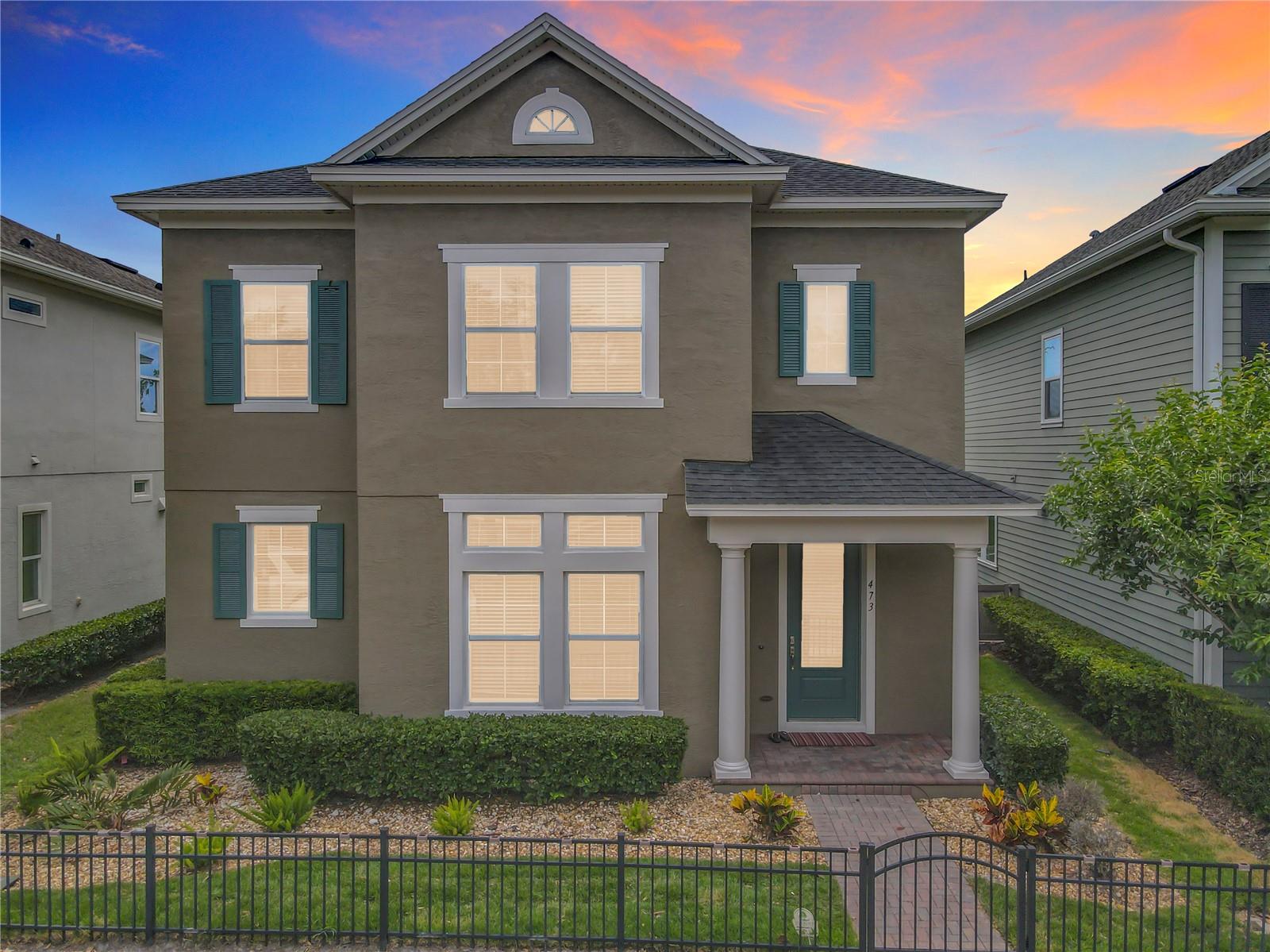 Welcome to 473 Oviedo Blvd—an elegant, move-in ready 4-bedroom, 3.5-bathroom rental home nestled in the heart of The Preserve at Oviedo on the Park. Boasting over 2,700 square feet of beautifully designed living space and backing up to a tranquil conservation area, this home offers the perfect balance of comfort, privacy, and accessibility.
Stylish Interior Features
Step inside to soaring ceilings and an open-concept layout flooded with natural light. The gourmet kitchen features 42” cabinetry, granite countertops, stainless steel appliances, and a spacious center island—ideal for cooking, dining, and entertaining. The kitchen flows seamlessly into the living and dining areas, enhanced by a pre-wired surround sound system, creating an inviting space to relax or host guests.
Upstairs, a versatile loft provides room for a home office, gym, or media space. The primary suite is a true retreat with a tray ceiling, an oversized walk-in closet, and a spa-inspired ensuite bathroom featuring dual vanities and a glass-enclosed shower.
Outdoor Enjoyment
Unwind on the screened-in lanai, perfect for enjoying the Florida lifestyle year-round. The landscaped backyard offers room for play or peaceful outdoor moments—all without rear neighbors.
Bonus Highlights
-Dedicated office space
-Upgraded lighting and modern finishes
-Two-car garage with epoxy flooring
-Energy-efficient systems
-Freshly painted exterior
-Washer and dryer included
Unbeatable Location
Just steps away from Oviedo on the Park, residents enjoy walking access to restaurants, shopping, live music events, paddle boats, dog parks, and more. With top-rated Seminole County schools and easy access to SR 417, you’ll find commuting, school runs, and weekend getaways are all a breeze.
Discover upscale living in one of Oviedo’s most desirable communities. This rare rental opportunity won’t last long—secure your new home today!