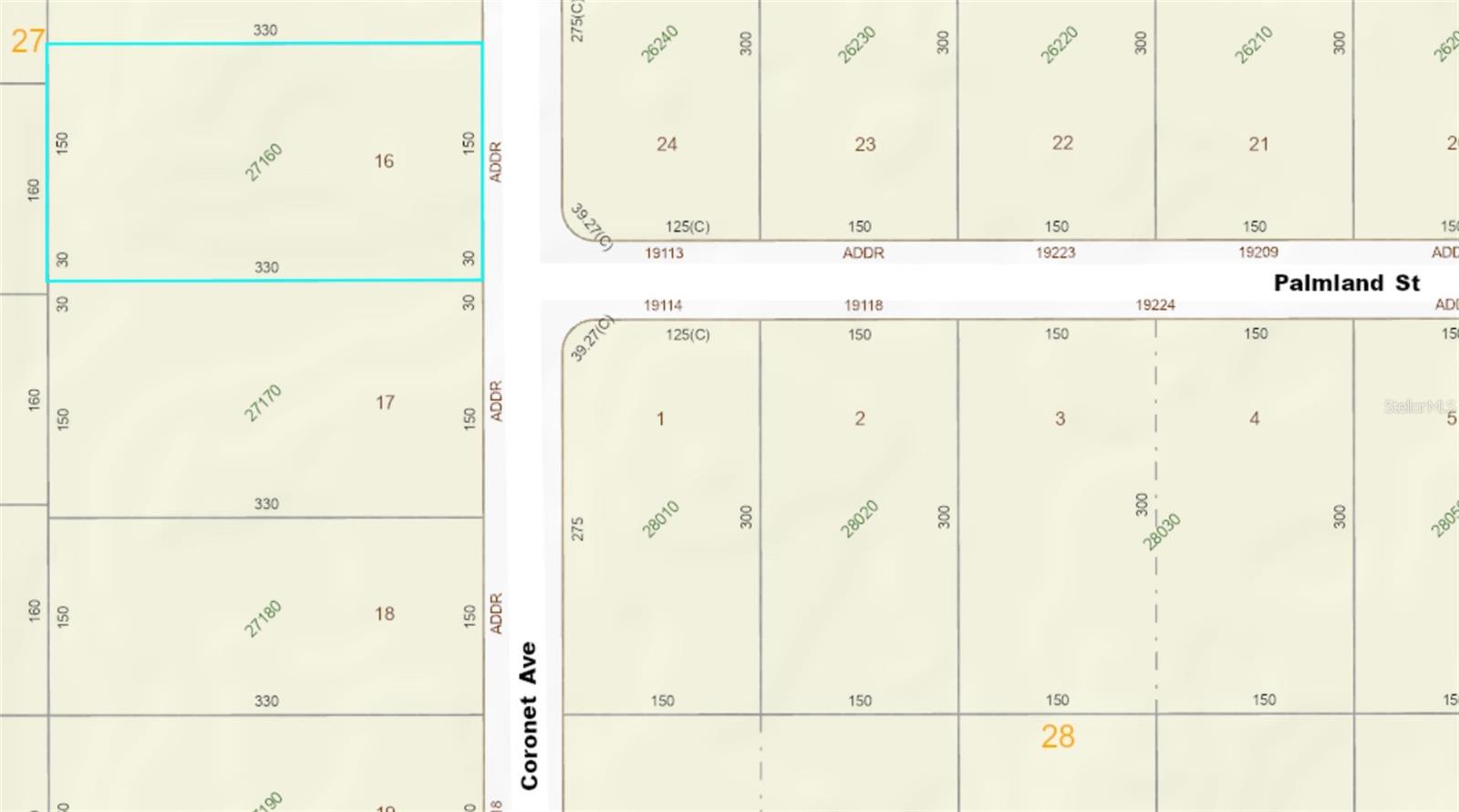 CAPE ORLANDO ESTATES - Land