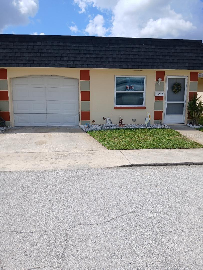 Enjoy the Florida lifestyle in this lovely villa in an over 55 community with 1 bedroom 1 bath with garage and a garage door opener. Washer & dryer in garage and new air conditioning. Partially furnished (can stay or be removed). The community offers a pool and shuffleboard courts to enjoy. Perfect location walking distance to Southgate Plaza. Very close to restaurants, banks, Gulf of America, and Gulf Harbor's Private Beach Club which you can join for $200 per year. Move in ready!! Hurry before it is gone!!!!