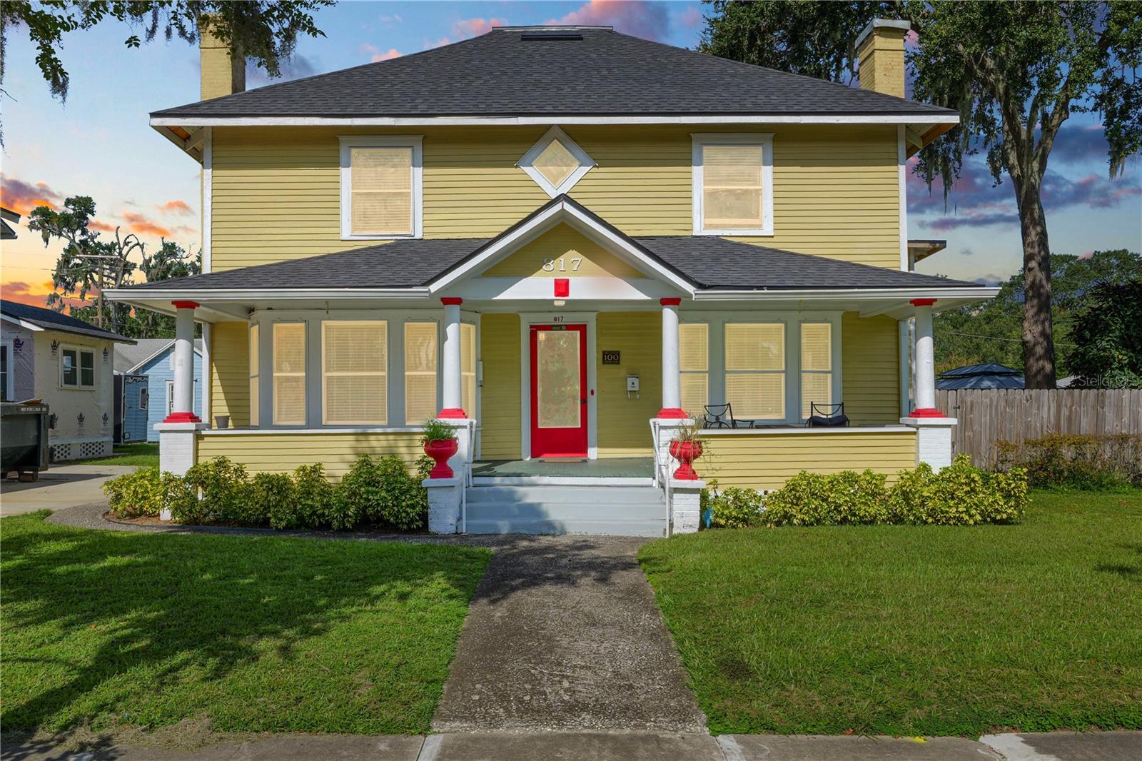 Welcome to 817 South Blvd. a historic treasure in one of Lakeland's most beloved neighborhoods. Just minutes from downtown, nestled between Lake Morton and Lake Hollingsworth, placing you in the heart of Lakeland's cultural, dining, and recreational lifestyle. The surrounding streets are lined with character homes and celebrated for their connection to the city's Frank Lloyd Wright architecural legacy, offering a timeless setting full of charm and history, Here, you'll find the flexibility to create your ideal residence - whether that means a spacious single family home or a thoughtful multi generational family living arrangement.
Inside, you'll find 10 bedrooms, 7 bathrooms, a 4 car garage, with two accessory dwelling units above the garage, offering unparalleled versatility Whether you envision a gracious single family estate, multi generational living, or a multi family arrangement, the opportunities are as expansive as the home itself.
Step outside and enjoy the morning walks around the lakes, afternoons exploring nearby cafe's and galleries, and evenings filled with charm of Lakeland living. More than just a property, 817 South Blvd is an Opportunity to create a lifestyle in one of the city's most desirable settings. NEW ROOFS 2025