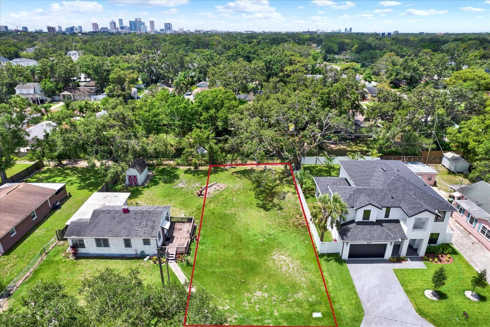 Build Your Dream Home in the Heart of Riverside Heights, Tampa! Nestled in one of Tampa's most desirable and fast-growing neighborhoods, this prime vacant lot offers a rare and exciting opportunity to bring your dream home to life. Located in Riverside Heights, a charming community renowned for its character, walkability, and charm, this spacious parcel is ideal for homeowners and builders alike.
The lot size offers ample space for a well-designed custom residence. Bonus Opportunity: The adjacent lot at 812 W Orient is also available for purchase—combine the two for a spectacular double-lot homesite or a pair of complementary builds! Why You'll Love This Lot: (1) PRIME LOCATION: Minutes from downtown Tampa, Armature Works, Riverwalk, and Midtown (2) SERENE SETTING: Tucked away on a quiet residential street lined with charming homes and modern builds. (3) BLANK SLATE POTENTIAL: Let your imagination run wild—build a craftsman bungalow, a modern farmhouse, or a sleek contemporary retreat (4) NO HOA Restrictions: Enjoy the freedom to design and build on your terms. (5) NOT in a flood zone! (6) High Demand Neighborhood: Riverside Heights continues to grow in popularity, offering increasing property values and strong investment potential. Whether you’re an end-user looking to create your custom forever home or a developer seeking your next project, this lot offers unmatched versatility. And with the adjacent lot also available, your options double—literally.
True development Flexibility! Build a spacious estate home with large outdoor entertaining space and a pool OR develop two custom homes for resale in a high-demand area. Either way, secure a rare lot or double-lot footprint in a neighborhood where space is at a premium. Opportunities like this don’t come often in Riverside Heights. The combination of location, potential, and flexibility makes this lot (or lots!) one of the most compelling offerings on the market today. Whether you’re dreaming of planting deep roots or investing in Tampa’s future, this parcel gives you the foundation to build something extraordinary.