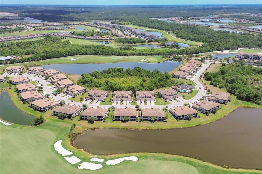 Welcome to this professionally decorated and exquisitely furnished 3-bedroom, 2-bathroom Coach Home with attached 2-car garage and oversized screened lanai, located in the highly desirable Lakewood National Golf & Country Club. This resort-style gated community is a golfer’s paradise, boasting two Arnold Palmer–designed 18-hole championship courses and a full suite of luxury amenities. Residents enjoy a 36-hole golf course with pro shop and driving range, a beach-entry lagoon-style pool with waterfalls and lap lanes, a full-service tiki bar serving lunch and dinner poolside, and a state-of-the-art fitness center with group classes and an on-site TPI Certified Personal Trainer. The community also offers a luxury spa, clubhouse, fine dining restaurant, eight Har-Tru lighted tennis courts, a practice court, bocce, pickleball courts, and a satellite pool conveniently located next to the building.

Inside, the home features a spacious open-concept floorplan filled with natural light, fully turnkey furnishings, and tile flooring throughout—no carpet! The gourmet kitchen includes granite countertops, a gas range, stainless steel appliances, and a full-size in-unit laundry room. The primary suite offers a king-sized bed, dual closets, and a spa-style en-suite bathroom with a walk-in shower. The second and third bedrooms are furnished with queen-sized beds and are served by a shared full guest bathroom located across the hall.

This rental is fully turnkey and move-in ready. A one-time membership transfer fee of $642 (payable to Lakewood National) provides full access to all resort amenities. Pricing varies by season and lease length—please inquire for current availability. This home offers the perfect blend of luxury, comfort, and resort-style living, all just minutes from Lakewood Ranch’s best dining, shopping, and entertainment. Whether you're relocating, escaping the cold, or in-between homes, this is the ideal executive rental. Schedule your private tour today and experience life at Lakewood National!

Off-Season Rate (May- November): $4,000 per month plus taxes & Fees.
In-Season Rate (December- April): $9,000 per month plus taxes & fees
Fees Include: Taxes (13%), Booking Fee ($100), Exit Cleaning Fee ($400), If applicable: Pet Fee $300 plus $500 refundable pet deposit

*Prices based on 2-person occupancy. Additional persons staying in the unit for a period of longer than 7 days may be considered additional occupants and subject to additional rental fees being charged and/or application and approval process if the community is governed by association rules and regulations. Your rental Agent must be advised of all additional occupants and dates they will be in the unit. Note that rates are subject to change without notice and reservations are not guaranteed until an initial reservation deposit is received.