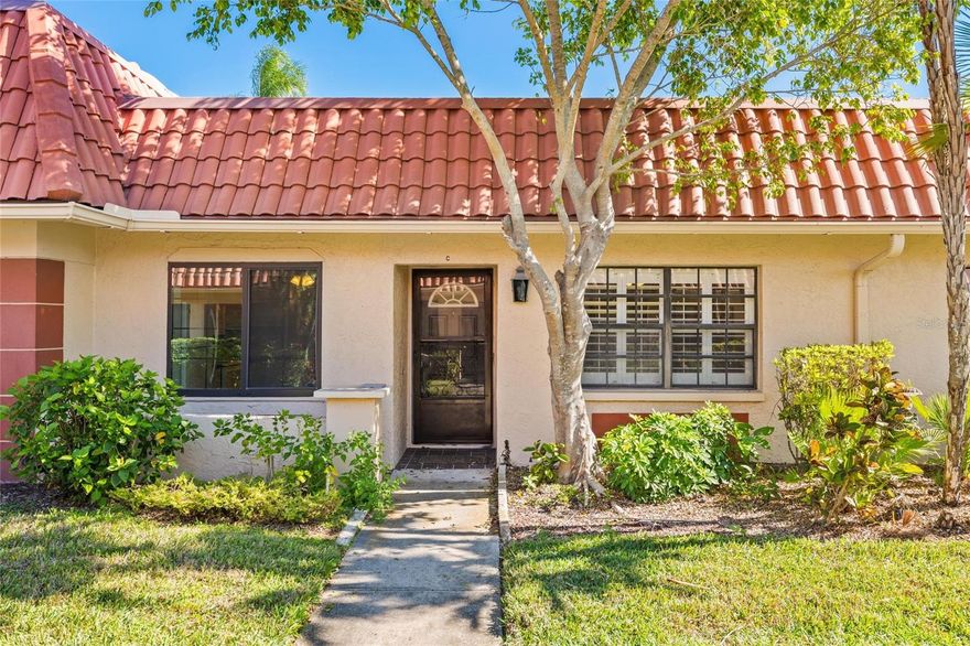 Welcome to this move-in ready condo located in the sought-after 55+ waterfront community of Imperial Cove in Clearwater! This light and open floor plan features an updated kitchen with granite countertops and a breakfast bar, plus a spacious living and dining area.
The primary bedroom includes an ensuite bathroom with dual sinks and ample closet space. A secondary bedroom is ideal for guests or a home office, along with in-unit laundry and extra storage. A flex space/den provides access to a private pavered patio.
Imperial Cove offers resort-style amenities including a waterfront pool, fitness center, sauna, shuffleboard courts, fishing pier, boardwalk, putting green, library, and outdoor grilling areas. Conveniently located near Clearwater Beach, shopping, dining, and both Tampa International and St. Pete-Clearwater airports.