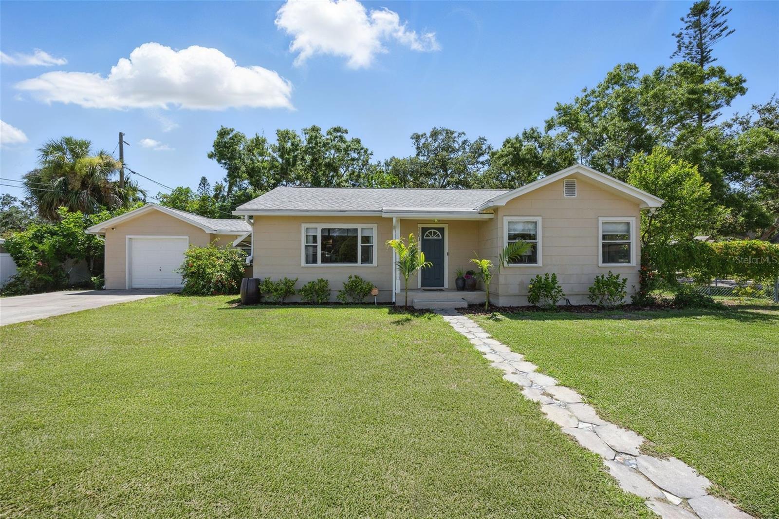 This updated 3 bedroom, 1 bathroom home WITH a converted garage in-law suite, delivers opportunities and a PRIME location. Live in St Pete, FL with the Gulfport lifestyle and vibes at your fingertips. The galley kitchen features quartz countertops, a Bosch refrigerator and stainless steel appliances. Enjoy cooking while still being connected to your family and friends….
The in-law apartment can be used for family, guests, or as an income-producing space..... The oversized fenced lot provides you with room for endless possibilities. You can build an ADU (accessory dwelling unit), store a boat or RV, put in a pool or create your own urban farm retreat….
Peace of MIND, Roof 2019/2024, HVAC 2019, New Ductwork 2023, Hot water Heater 2021, Kitchen and Bathrooms updated 2023 and so much more! We have a digital property info book for you upon request with all the details….
LOCATION, lifestyle is the highlight here. Downtown Gulfport is just 1 mile away its unique blend of arts, culture, great food, lively and inclusive spirit with small-town appeal. You will enjoy festivals, farmers' markets, parades, great bars, amazing restaurants and community gatherings that foster a deep sense of community. Pickleball, volleyball, and other activities are part of the vibrant local scene. Downtown St Petersburg is 4.3 miles, and the world class beaches are only 5.8 miles.
For recreation, Twin Brooks Golf Course is only .09 miles away, Mariner’s Cove Marina is also .09 miles, and Pasadena Yacht and Country Club is 1.7 miles. This location gives you all the benefits of Gulfport living without the Gulfport price tag. Best of all, the property is NOT in a flood zone. This home came through both hurricanes with ZERO damage….
BIG BONUS: It gets even better because this home is located in “an opportunity zone”, it qualifies for *SPECIAL 100% FINANCING AVAILABLE - NO INCOME LIMITS - MUST HAVE 660 OR ABOVE CREDIT - ASK FOR MORE DETAILS….
Be sure to schedule your showing today!