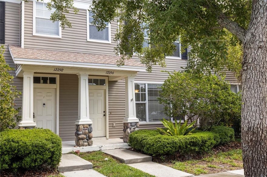 Beautiful move-in ready townhome located in a maintenance-free community in the desirable Westchase area. This updated 2-bedroom, 1.5-bath home features vinyl flooring throughout and a modern kitchen with quartz countertops. The kitchen comes fully equipped with a refrigerator, range, dishwasher, and trash compactor.

Major updates include Roof (2020), A/C (2024), and Water Heater (2026). The upstairs laundry closet offers added convenience, while the half bath downstairs is perfect for guests.

Enjoy a low-maintenance lifestyle with access to the community pool and nearby parks, walking trails, and outdoor recreation Westchase is known for. Conveniently located near shopping, dining, and major roadways