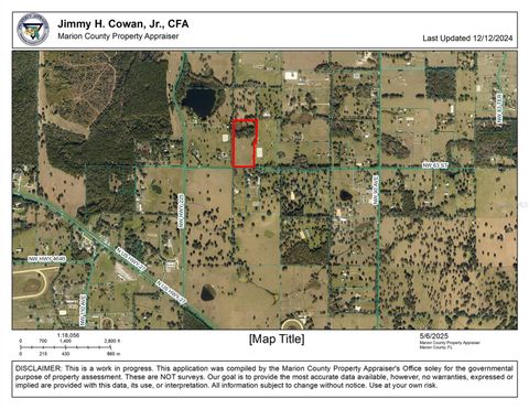 Tiny photo for 9675 NW 63rd Street, Ocala, FL 34482 (MLS # OM701229)
