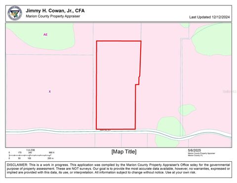 Tiny photo for 9675 NW 63rd Street, Ocala, FL 34482 (MLS # OM701229)