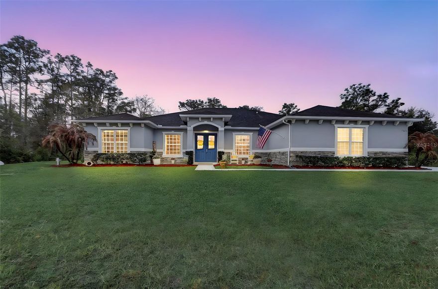 This beautifully updated, energy-efficient four-bedroom, 3-bath home sits on over an acre in the sought-after Wedgefield community, offering a perfect blend of space, privacy, and thoughtful upgrades throughout. From the moment you step inside, you’re greeted by an open, airy, light-filled floor plan designed for both comfortable living and effortless entertaining. New flooring in 2026 and neutral Sherwin Williams Duration paint (2024) on the interior and exterior give this home a move-in ready feel you’ll appreciate.

The heart of the home is the spacious kitchen, where granite countertops, stainless steel appliances, and generous prep space make gathering with family and friends a joy. Whether it’s quiet mornings or lively evenings, this home adapts to every moment. Step outside and fall in love with true Florida living. The expansive screened lanai, enhanced with new high-visibility screens (2024), invites you to relax and unwind while overlooking your fully fenced backyard. 

This home has been meticulously maintained, featuring major upgrades like a 22kW whole home Generac generator, enhanced HVAC ductwork for improved efficiency (2023), a digital water system (2025), and updated appliances. For those who need room for more than just the essentials, this property delivers. Bring your RV, boat, or recreational toys—there’s a dedicated 36’ x 14’ covered storage area along with a spacious 3-car garage.

All of this is perfectly positioned in a quiet, established community with no HOA! It is within 30 minutes of Downtown Orlando, Lake Nona Medical City, the Space Coast and only 15 minutes to Orlando International Airport.  Plus, you’re ideally located for weekend escapes to Walt Disney World, Universal Studios, the cruise terminals at Port Canaveral or the shores of Cocoa Beach.