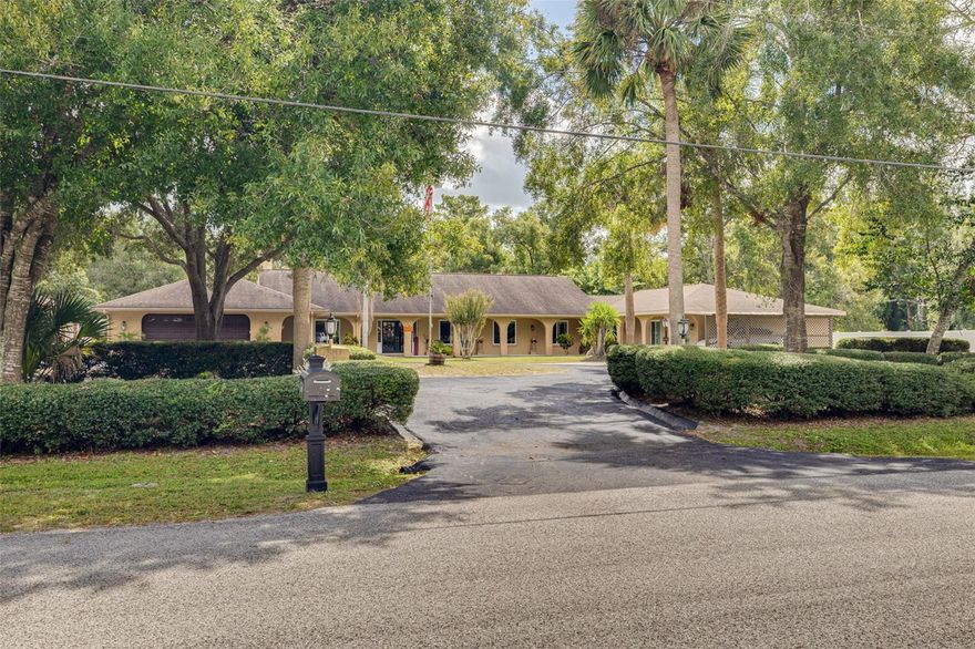 New Price Improvement — Exceptional Value in Oak Ridge  

Welcome to 1868 Overview Dr in the highly sought-after Oak Ridge community of New Port Richey-Now offered at $954,999 — this $20,000 price improvement makes this one of the best-valued luxury properties in the area.

Truly one-of-a-kind Oak Ridge estate — multi-generational living, no HOA, 1.09 acres of privacy and freedom— a rare opportunity to own a fully updated, turnkey multi-generational property with zero HOA, privacy, parking for everything, and land use flexibility (horses allowed, RV hookups, workshop space, and more). 

This expansive residence offers 5 bedrooms, 3.5 baths, over 3,200 sq ft, that includes an incredible 1,000 sq ft permitted mother-in-law addition built in 2015 — complete with private entrance, covered lanai with fans & lighting, kitchenette, soaking-tub ensuite, walk-in closet, separate power, laundry hook-ups, electric is part of the main house yet has its own panel. Perfect for a true multi-gen lifestyle, income stream, or luxury guest suite. Please note, the mother-in-law addition is currently rented for $1,600 a month. 

The main home features brand-new luxury finishes throughout, including a gourmet chef’s kitchen with solid wood cabinetry, oversized prep island, granite countertops, stainless steel appliances, porcelain backsplash, and a full custom walk-in pantry. The living/dining area centers around a wood-burning fireplace, with French doors that open directly to a 30x50 screened outdoor oasis — featuring a heated, pool and spa, saltwater chlorinator, a one touch system that can be adjusted seasonally, block surfacing, new enclosure, outdoor shower, and brick paver fire pit courtyard. True staycation living.

Property highlights include:

· 1.09-acre private lot backing to a peaceful creek flowing to the Anclote River — daily deer & bird sightings

· The "Electric Pergola"! conveniently located off of the living room, this 13x19 pergola features electric louvers & lighting.  

· Two detached powered workshop/utility buildings + extra storage shed

· Carport + huge paver driveway + RV/camper/boat hookups (electric & water)

· Generator hookup powering entire home – including 4-ton AC – 70-amp, 15k-watt capable

· 2018 well + no water/sewer bills

*Septic pump to lift station replaced  
· Newer main-home plumbing (2020)

· All hurricane-rated impact windows & Lipton sliders

*Roof 10 years old 

*14” upgraded attic insulation

*All hazardous pines & invasive bamboo removed — yard expanded by 22+ feet

*Sellers purchased property with the following already complete: 

 -Foundation Stabilization engineer report available. Main house only. Believed to be the result of poor property drainage. New drainage pipes underground.
  -All warranties and engineering reports attached. 

· Over $200,000 in upgrades invested

· Current Homeowners insurance: $4,007.00 a year(Policy attached)

· Current Flood Insurance: $1,048.95 (Policy Attached)

Bring your toys, your horses, your family — or simply your desire to live freely on land without rules. This is a truly irreplaceable Florida lifestyle property blending luxury, privacy, nature, and flexibility — rarely offered and impossible to duplicate at this price.

Move-in ready, multi-use, multi-generational, and unforgettable.