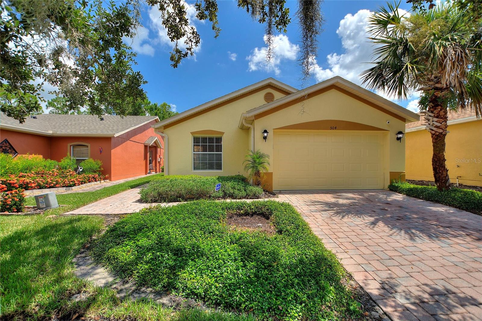 Home in Solivita – Venezia Neighborhood
Located on a quiet cul-de-sac, this beautifully maintained single-family home offers 2 bedrooms, 2 baths, and a versatile den. Features include a new roof installed 2023, new Luxury Vinyl plank floors, and fresh interior paint. The open floor plan includes an eating space in the kitchen, ceiling fans, and an inside laundry room. The master suite features a walk-in closet and a stand-up shower. Additional upgrades include a whole-home water filtration system.
Enjoy the award-winning Solivita lifestyle with amenities such as two 18-hole golf courses, two state-of-the-art fitness centers with qualified trainers and group classes, art studios, tennis, pickleball, and shuffleboard. The HOA covers security, lawn care, irrigation, cable TV, and internet, providing convenience and peace of mind.
Move-in ready—come experience resort-style living in this vibrant 55+ community!