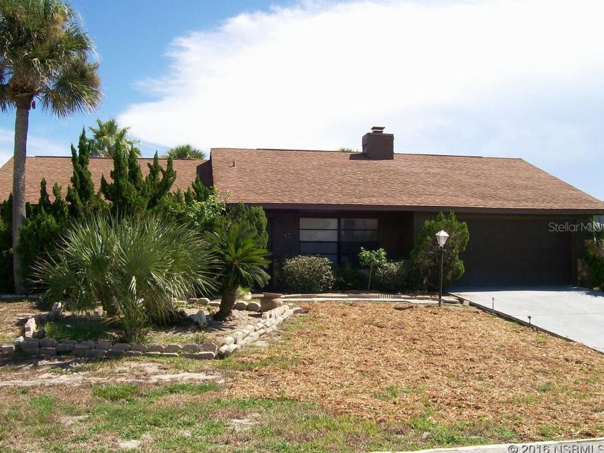 Under contract taking backups. Fantastic location between the gorgeous beaches of Ormond-by-the-Sea and the Intracoastal. You are within walking distance to the beach and community dock at the riverfront park--it doesn't get any better! The kitchen was updated about 3 yrs ago along with the carpeting throughout the living areas and bedrooms. A little TLC is needed to make this diamond shine but with a screened, inground pool included--this is an investor's dream. ;Water: City