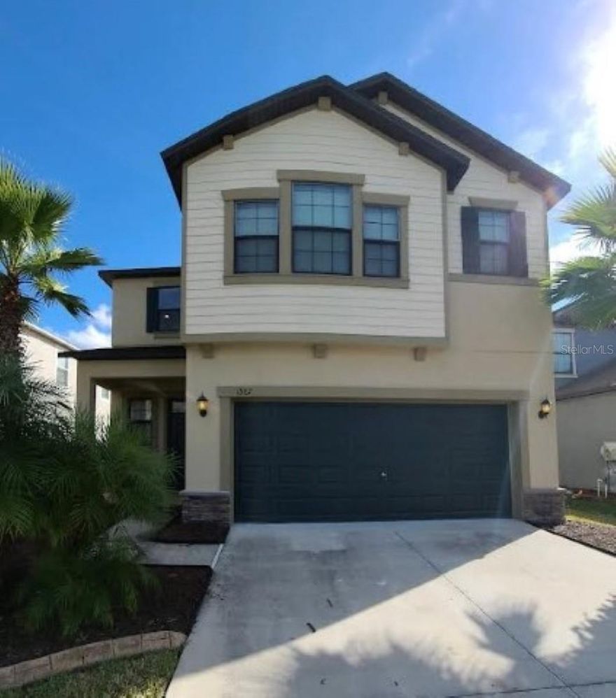 Welcome home to this 2017 built beauty! Four full bedrooms and 2.5 baths. This is a custom built home with all the desired upgrades. Kitchen boasts 42 inch dark wood uppers, and stainless appliances. granite counters adorn the kitchen and baths. Custom tile on first floor and carpet upstairs. Washer and dryer are included in the second floor laundry room. Master suite offers soaking tub, dual vanities, separate shower and a closet to get lost in. Secondary bath upstairs also has dual vanities. Fully fenced backyard and covered lanai. Loft area can be used as media room or office. The rent will include basic cable that now includes over 140 premium channels. The Union Park Community is conveniently located to grade A schools, Wiregrass Mall, Tampa Premium Outlets, Center Ice, excellent hospitals, interstates, and endless dining and entertainment all around. It has a resort style clubhouse with gym, several pools, playgrounds, splash pad, parks, dog parks, and trails. Inquire today. Pets welcome!

$75 App fee/adult, $300 non-refundable pet fee per pet, $25 non-refundable pet screening fee, security deposit equal to one month's rent, $75 tenant annual processing fee per household after acceptance, renters insurance required.