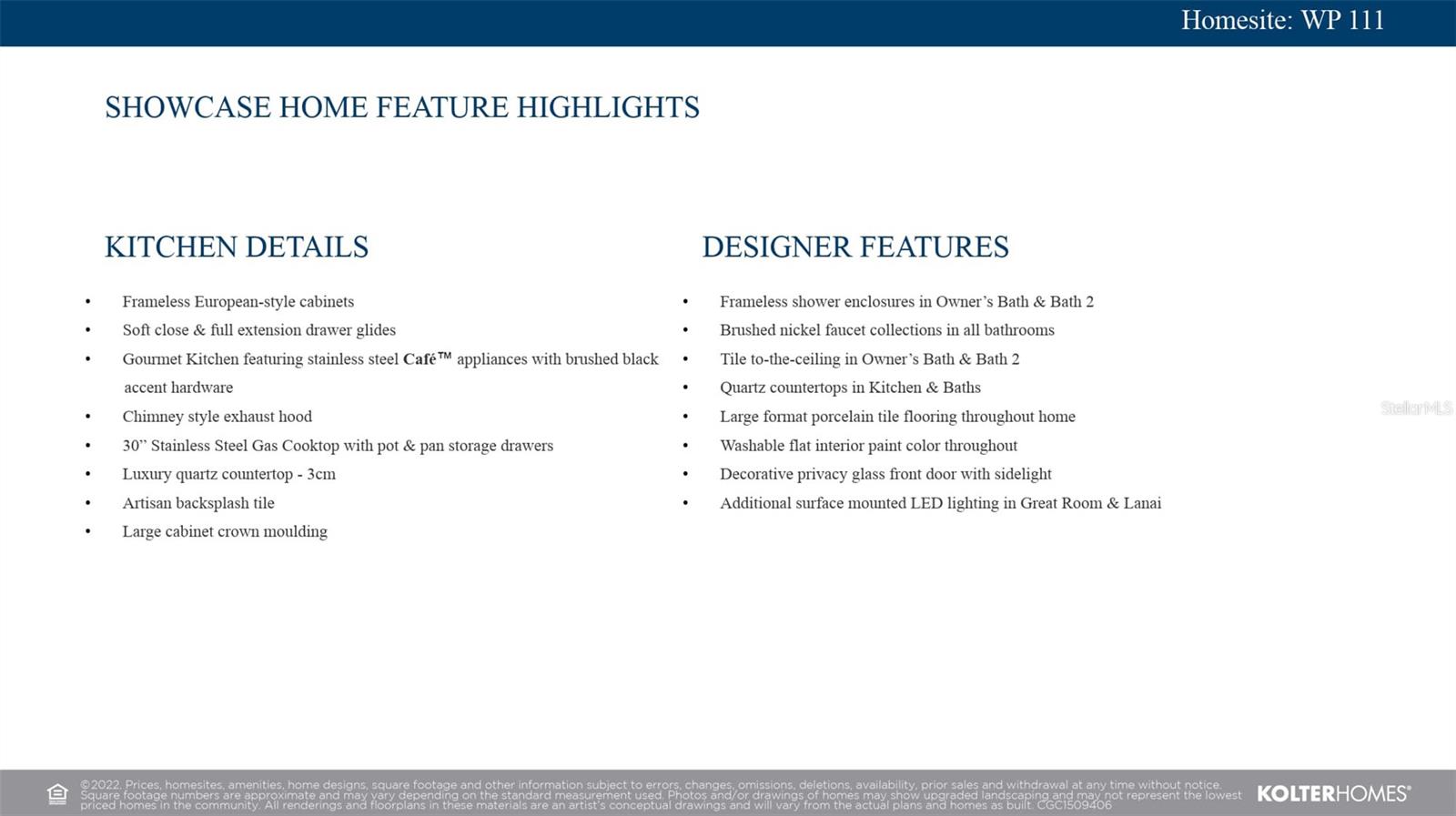WOODLAND PRESERVE - Residential
