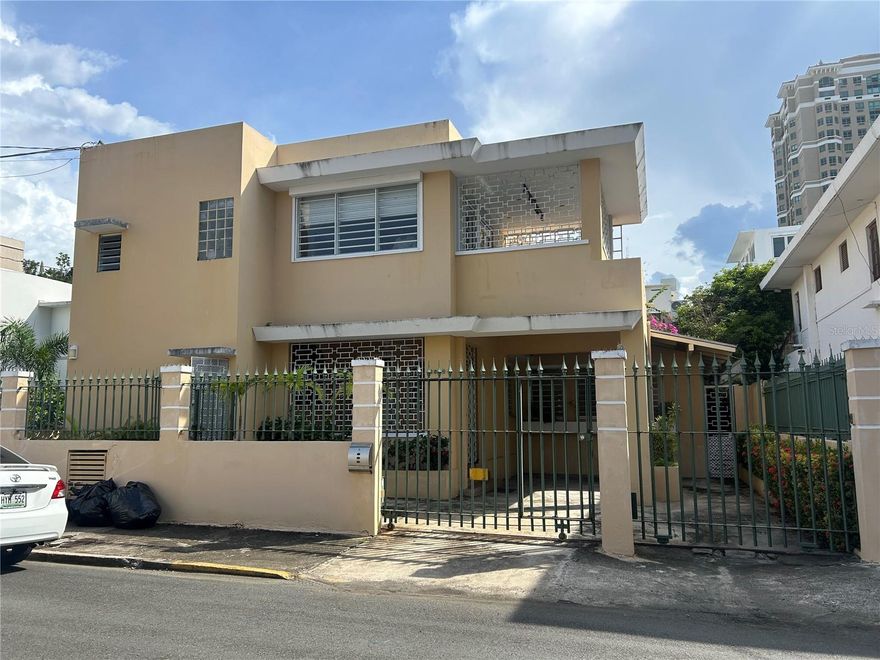 Investment Opportunity in Condado, PR
Located just steps away from the beach, restaurants, coffee shops, gyms, and everything the Condado area has to provides, this property presents an excellent investment opportunity. It is ideal for short-term rentals such as Airbnb or VRBO, house hacking by living in one unit and renting the others, or long-term rental income. The home requires some renovations, which is reflected in its competitive price for this prime location.
The first floor features the main residence with three bedrooms, two full bathrooms, a kitchen, dining area, spacious living room, laundry area, balcony space, and a carport for one vehicle. The second floor, with a separate entrance, offers three additional bedrooms, two full bathrooms, a large living room, kitchen with laundry area, and both rear and front balconies.
In addition, there are three independent studio units: two on the first floor (each with a separate entrance and full bathroom) and one on the second floor (also with a separate entrance and full bathroom).
The property sits on a 497 m² lot and offers a total gross living area of 5,600 square feet. In total, it includes nine bedrooms and seven bathrooms. The asking price is $1,950,000.