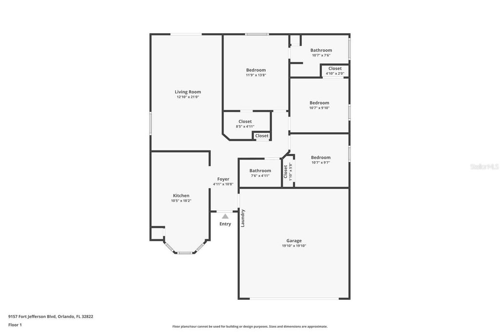 Photo of 9157 Fort Jefferson Boulevard, Orlando, FL 32822 (MLS # O6354458)